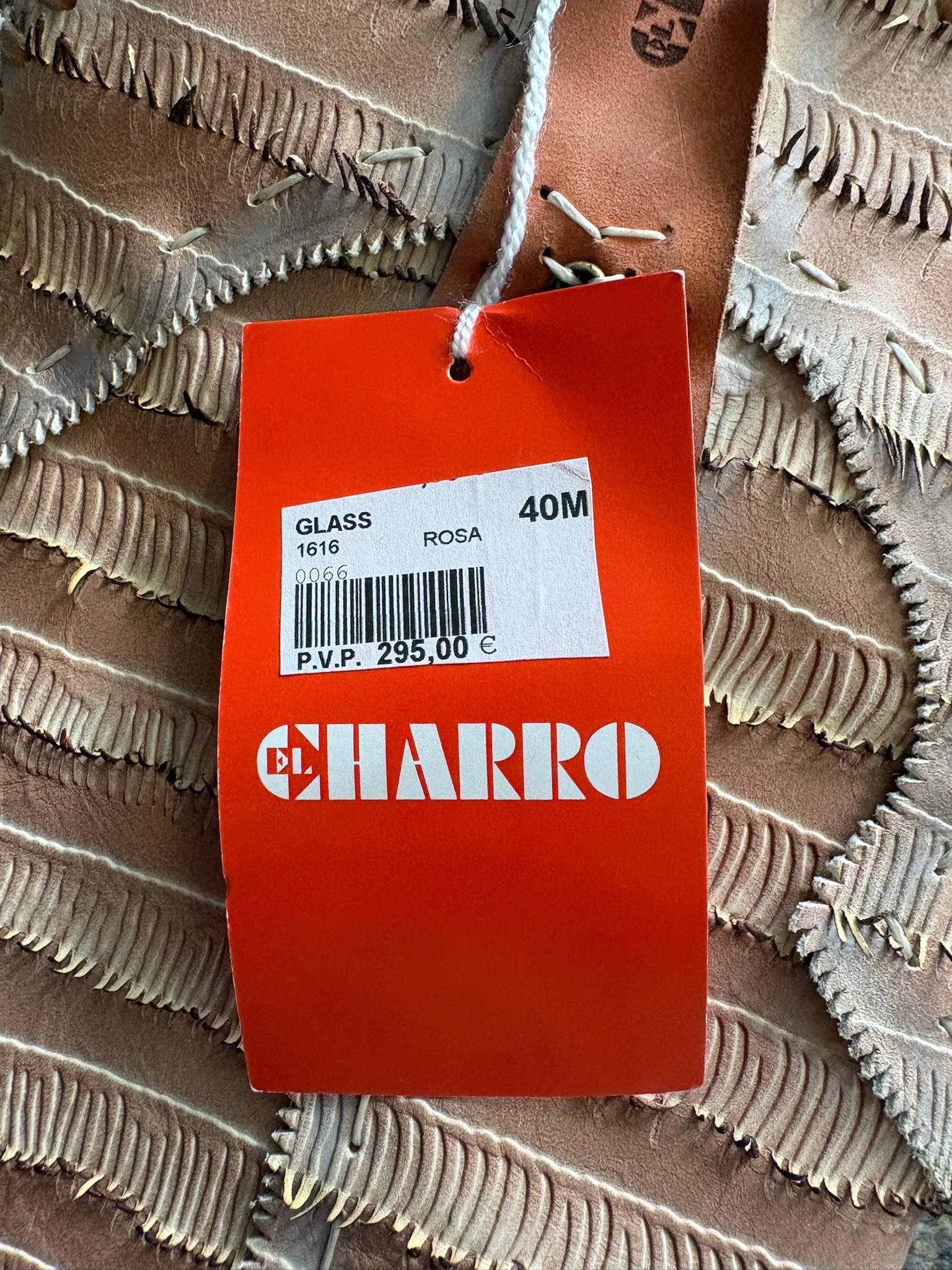 El Charro — Stivali in pelle rosa anni 2000 — 5