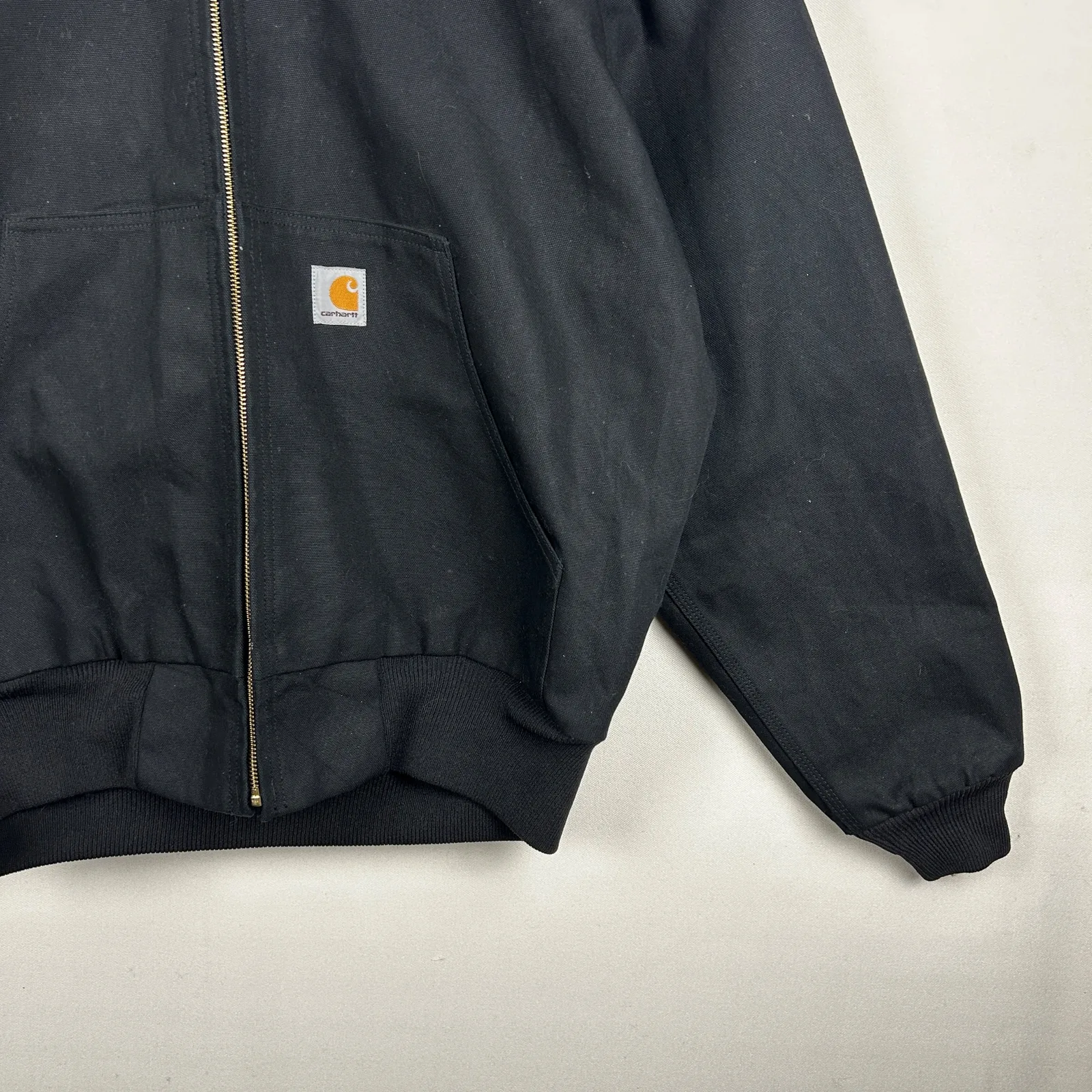 Carhartt Active — Giacca con cappuccio anni 2000 nera — 4