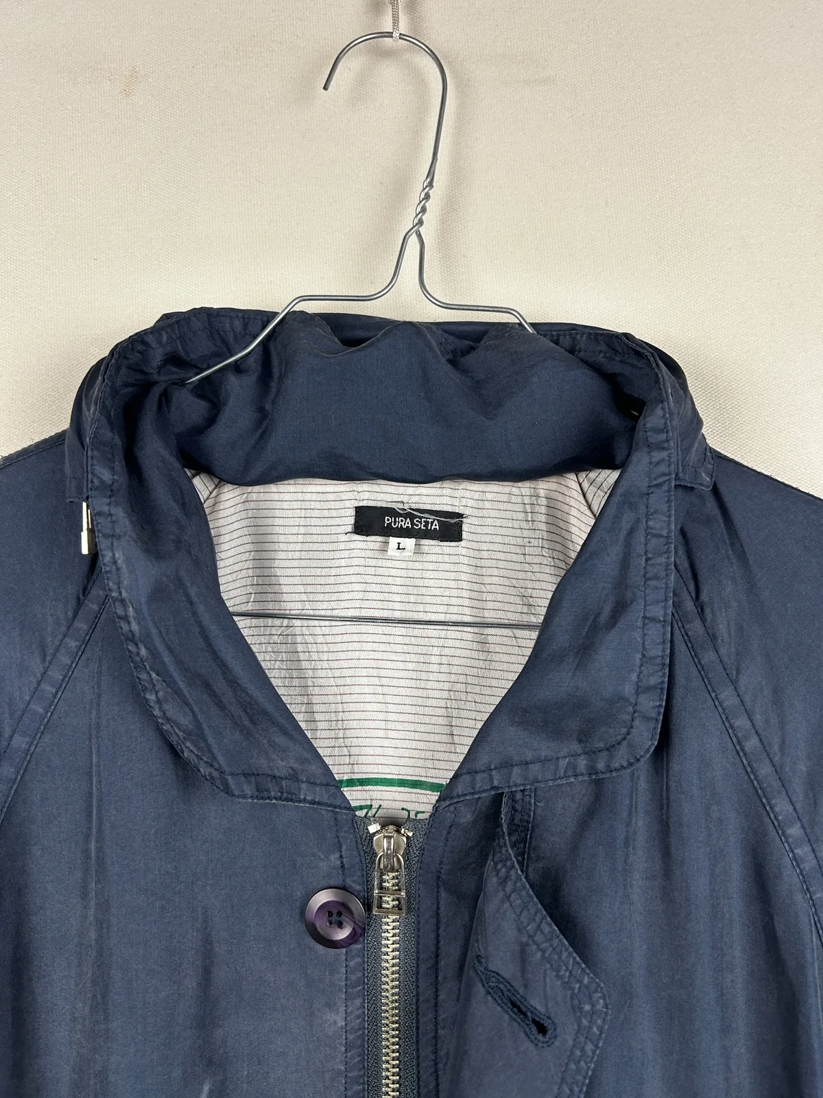 Stazione di Posta — Giacca windbreaker blu — 2