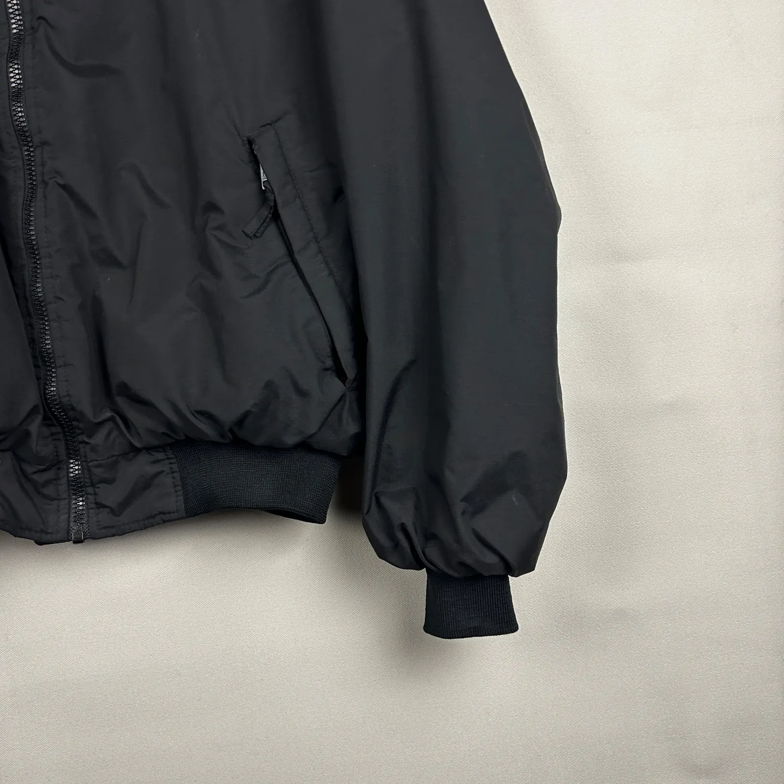 North Sails — Giubbotto impermeabile con fodera in pile grigio — 4