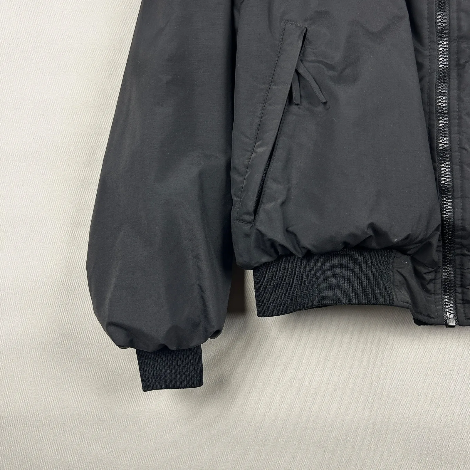North Sails — Giubbotto impermeabile con fodera in pile grigio — 5