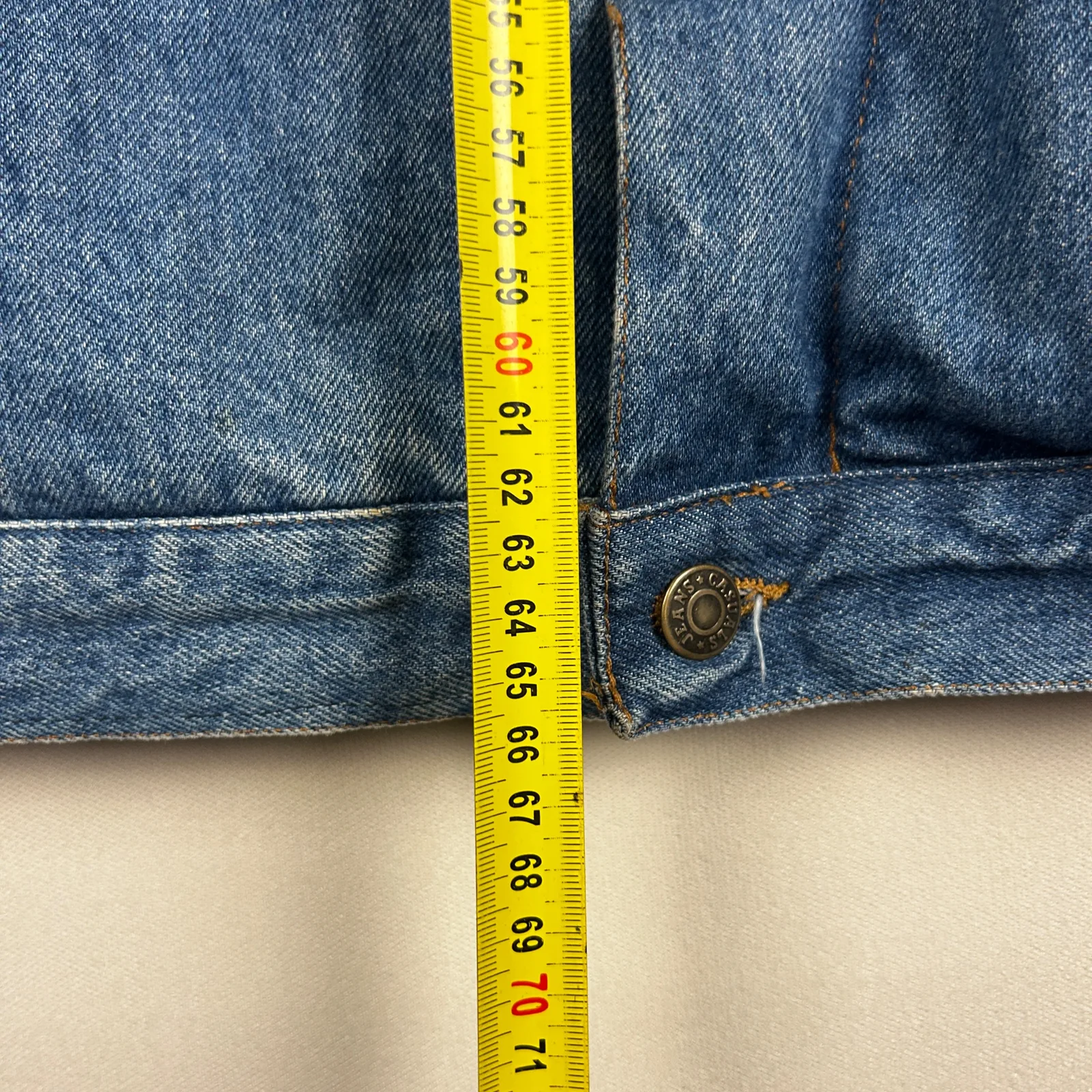 Giacca denim anni 90 blu — 9