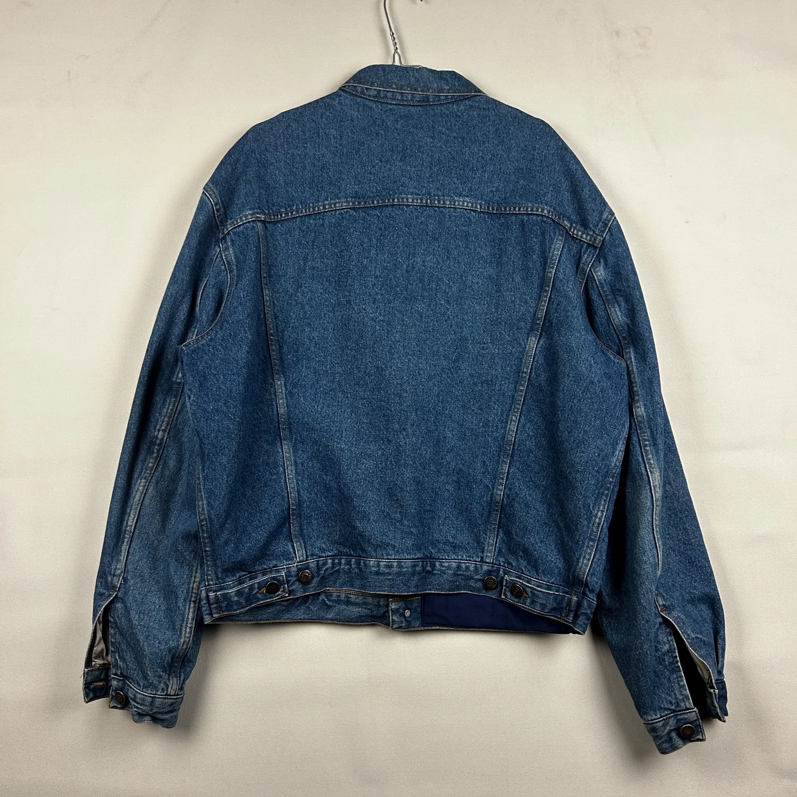 Giacca denim anni 90 blu — 7