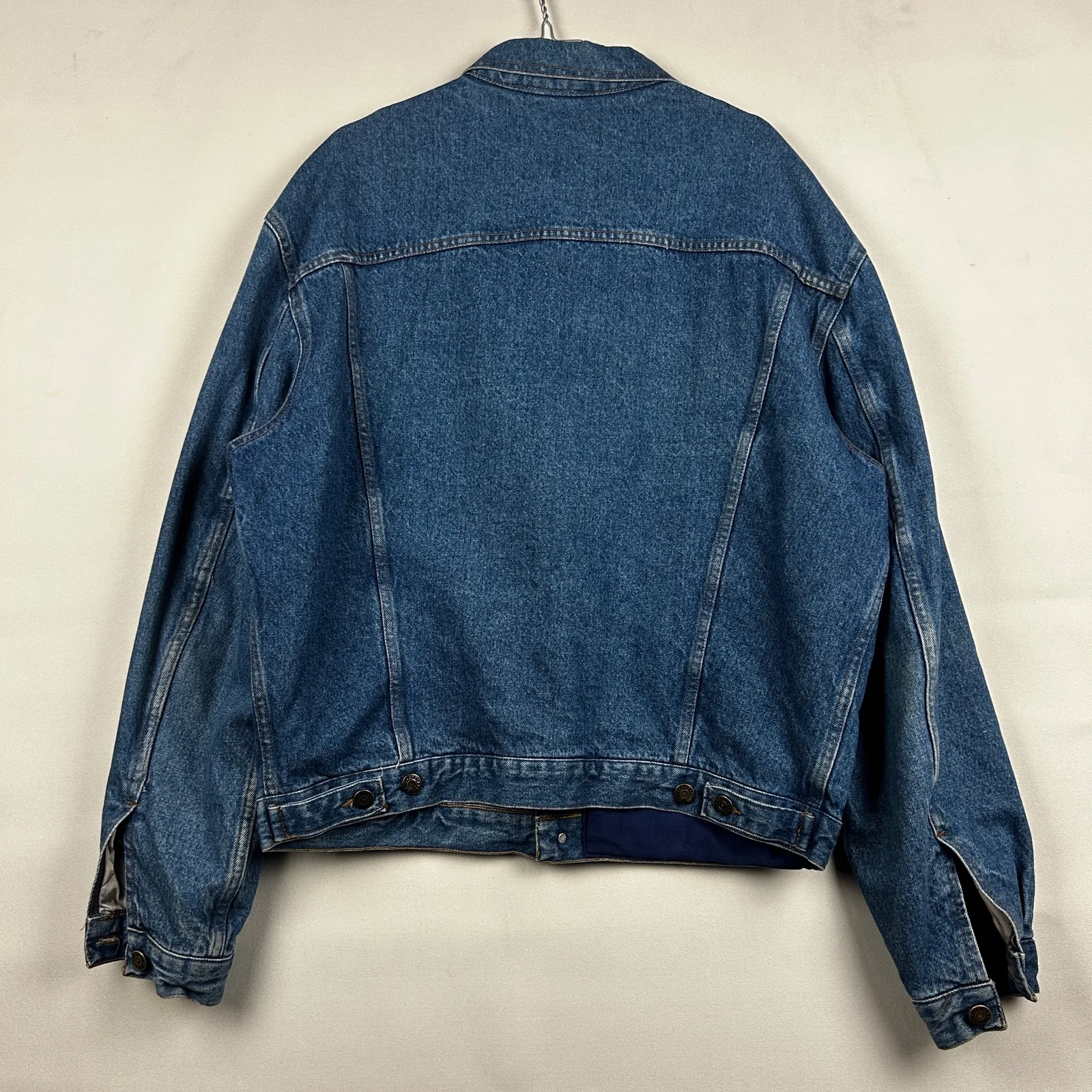 Giacca denim anni 90 blu — 6