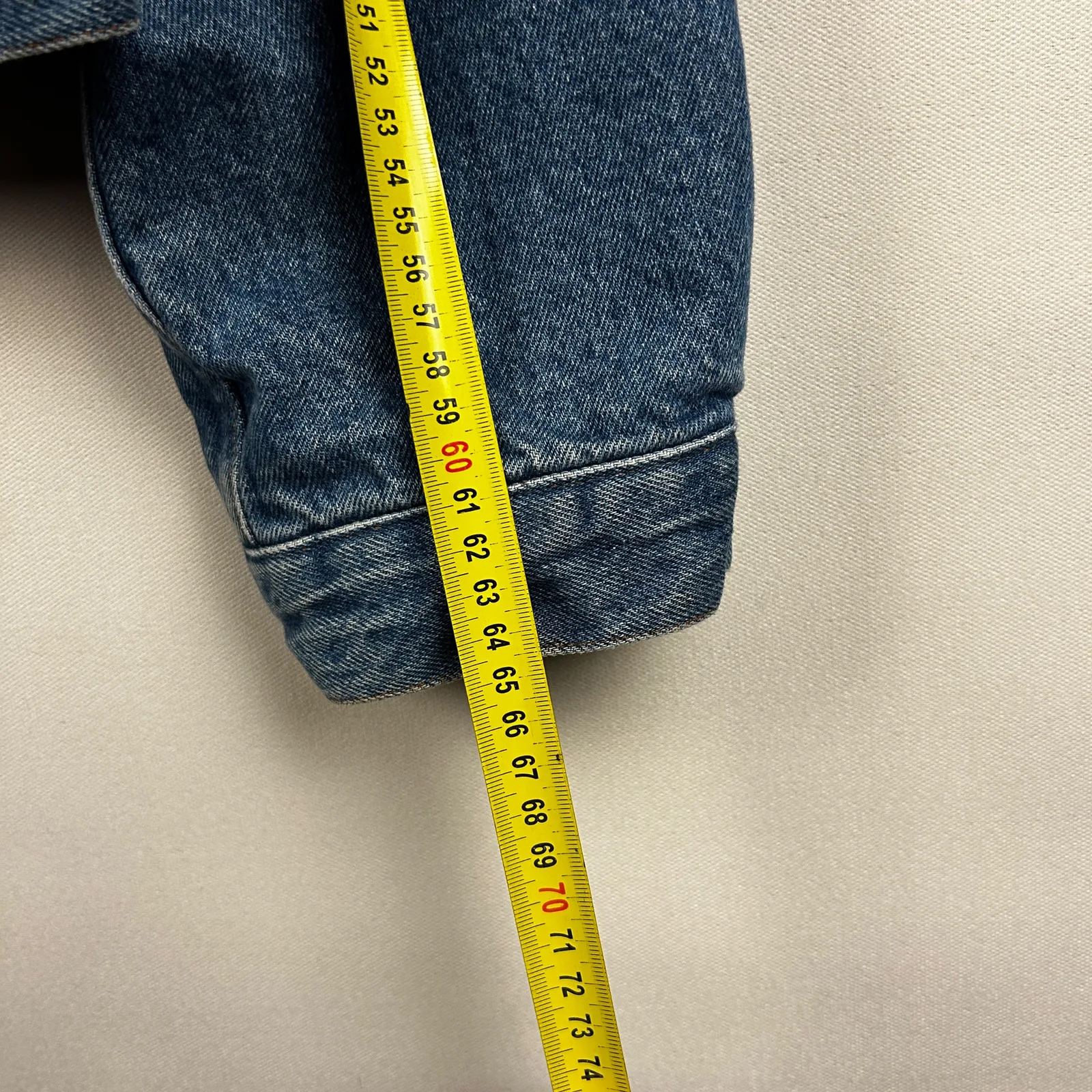 Giacca denim anni 90 blu — 10