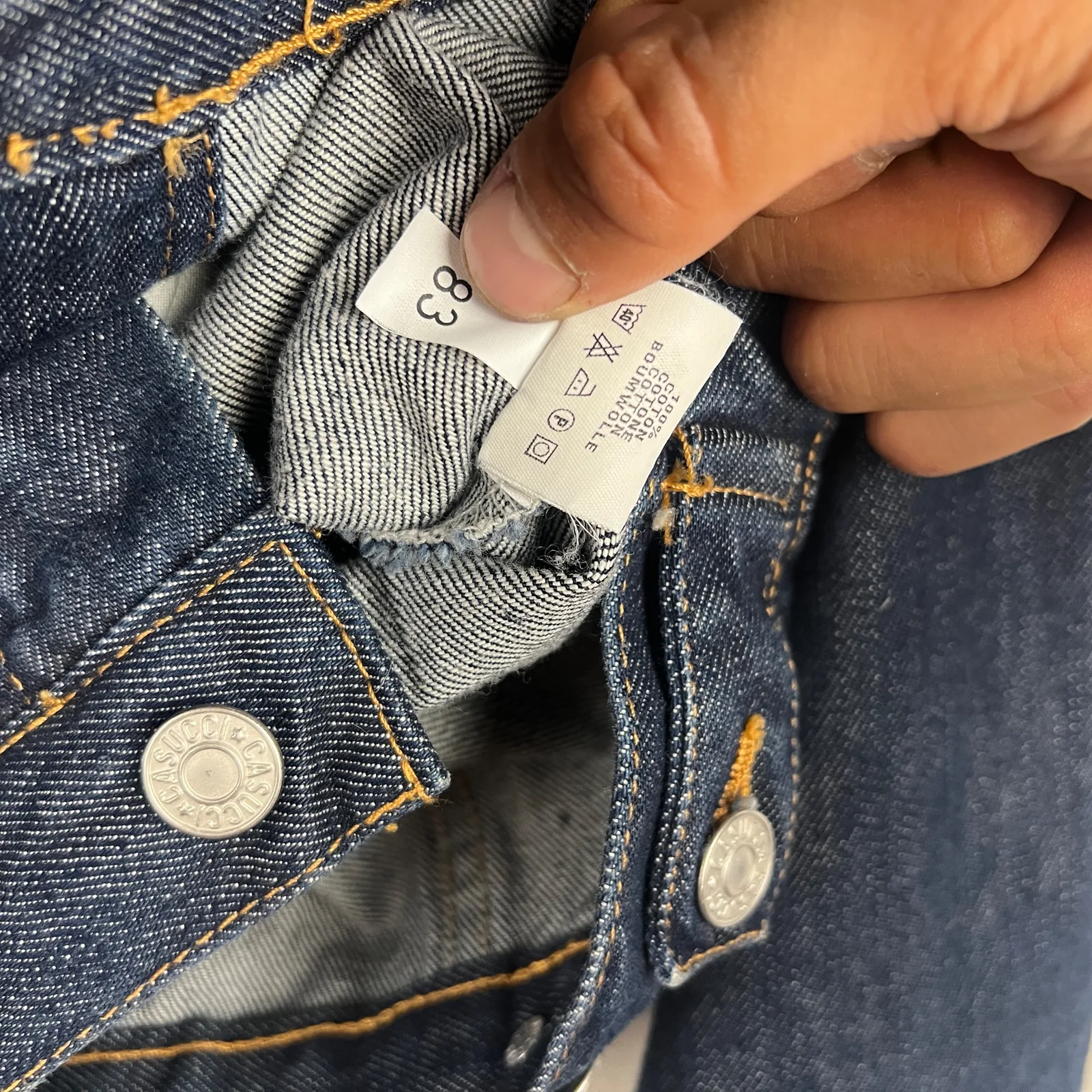 Casucci — Giacca denim anni 2000 blu