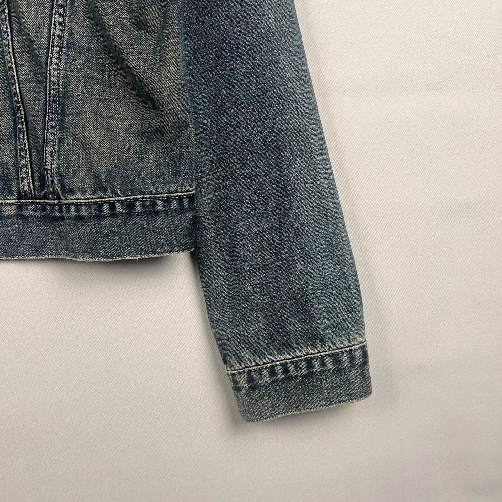 Gas — Giacca denim anni 2000 blu — 5