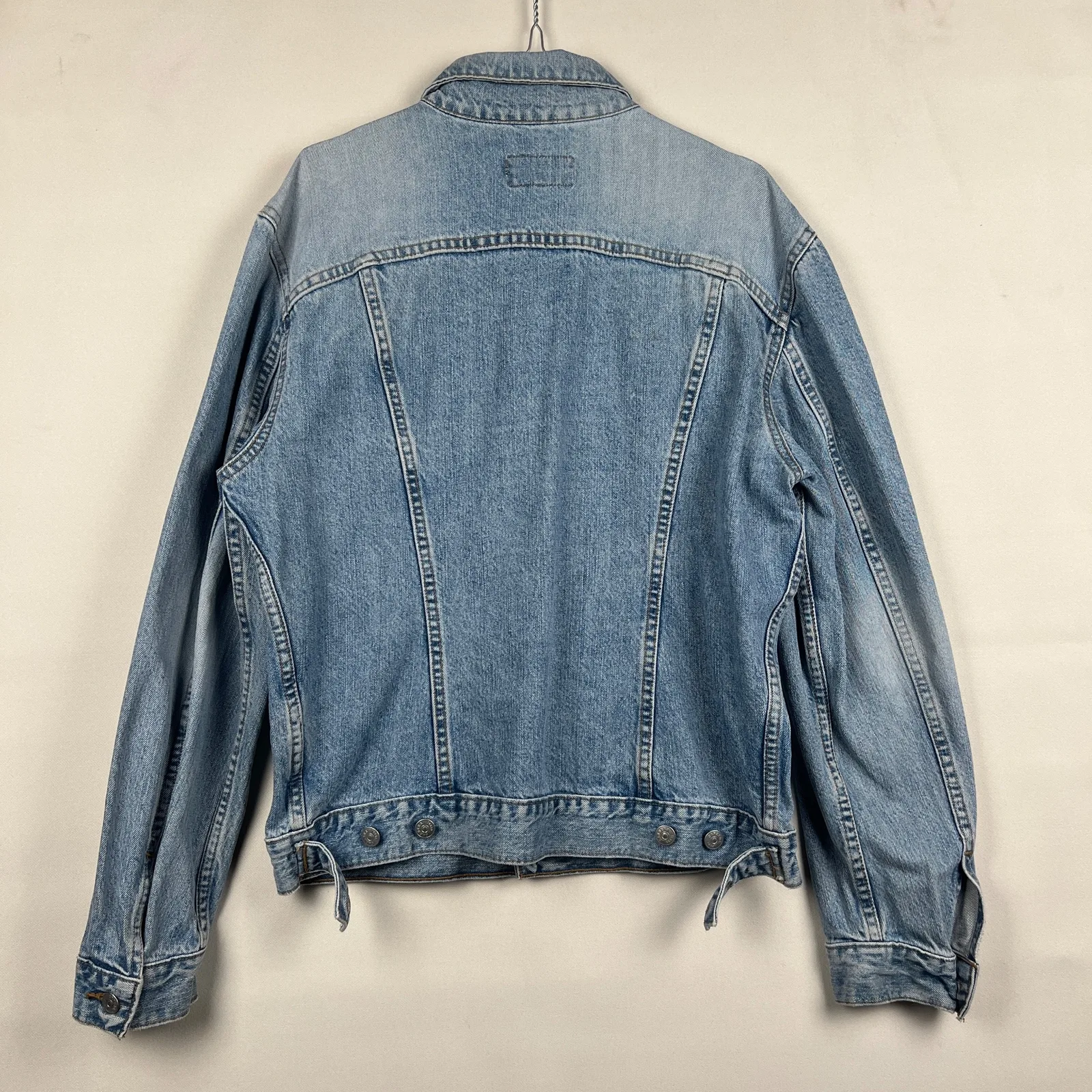 Carrera — Giacca denim anni 90 blu chiaro — 4