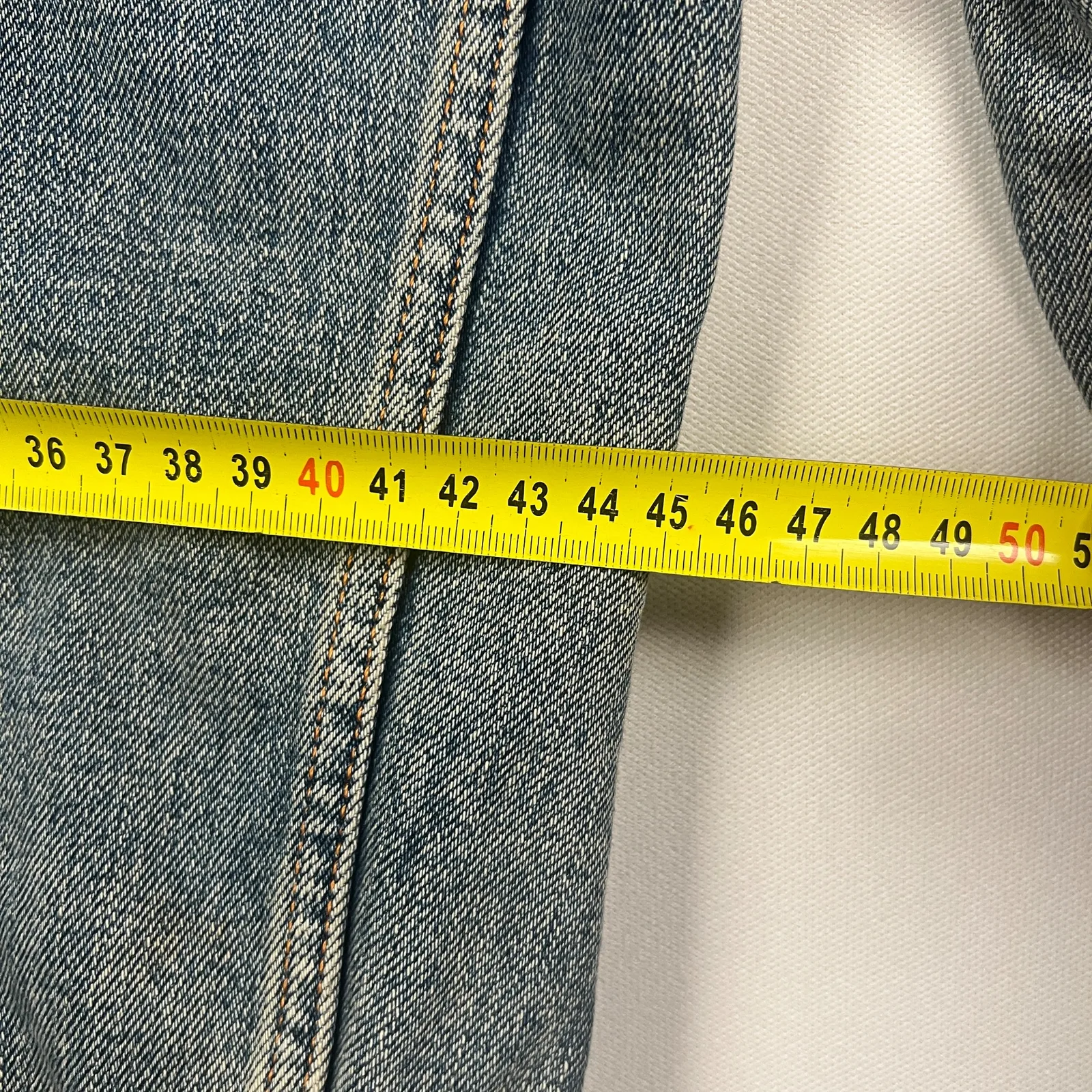 Nudie Jeans Co — Giacca denim anni 2000 chiara — 7