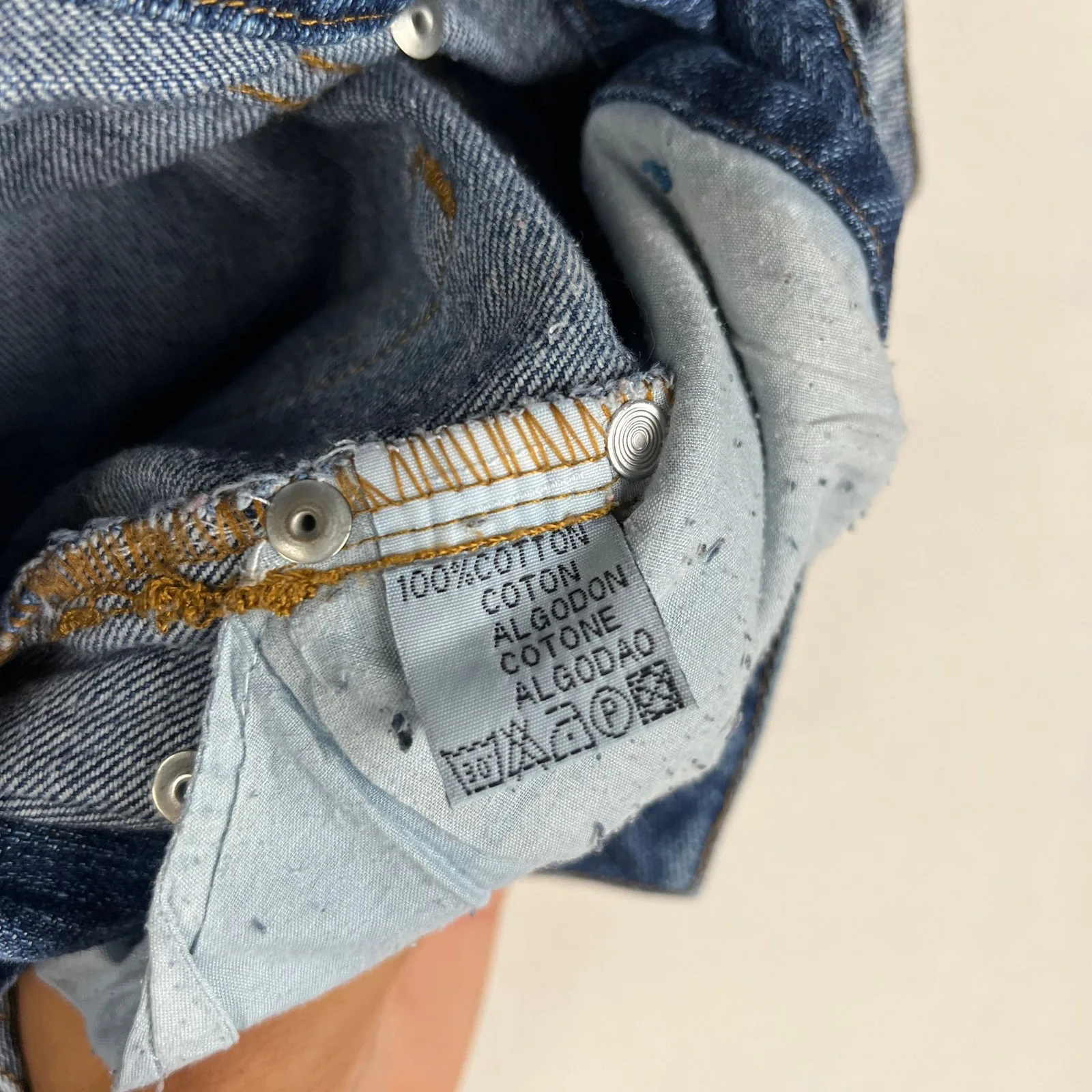 Old STORY — Jeans a zampa d'elefante anni 2000 blu