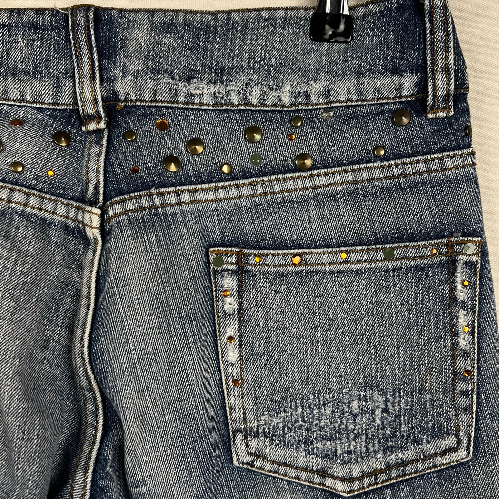 Old STORY — Jeans a zampa d'elefante anni 2000 blu