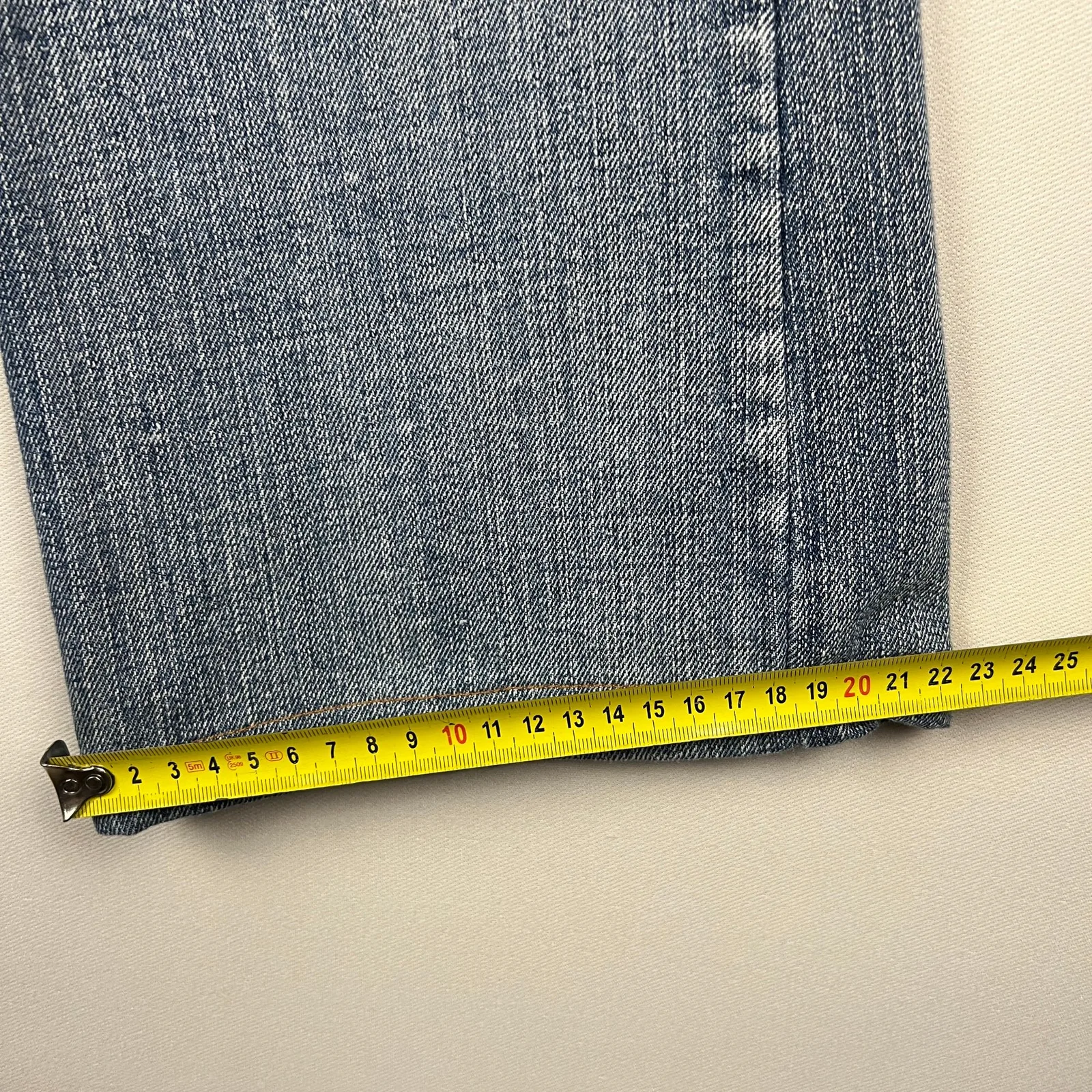Old STORY — Jeans a zampa d'elefante anni 2000 blu — 9