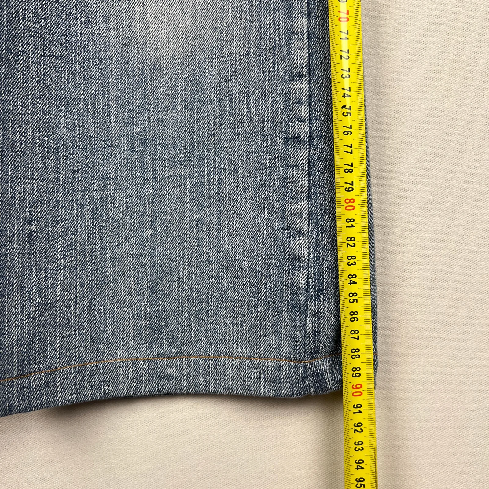 Old STORY — Jeans a zampa d'elefante anni 2000 blu — 8