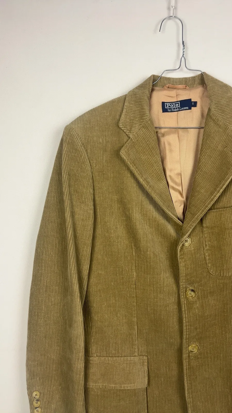 Polo Ralph Lauren — Giacca velluto a coste anni 90 beige — 2