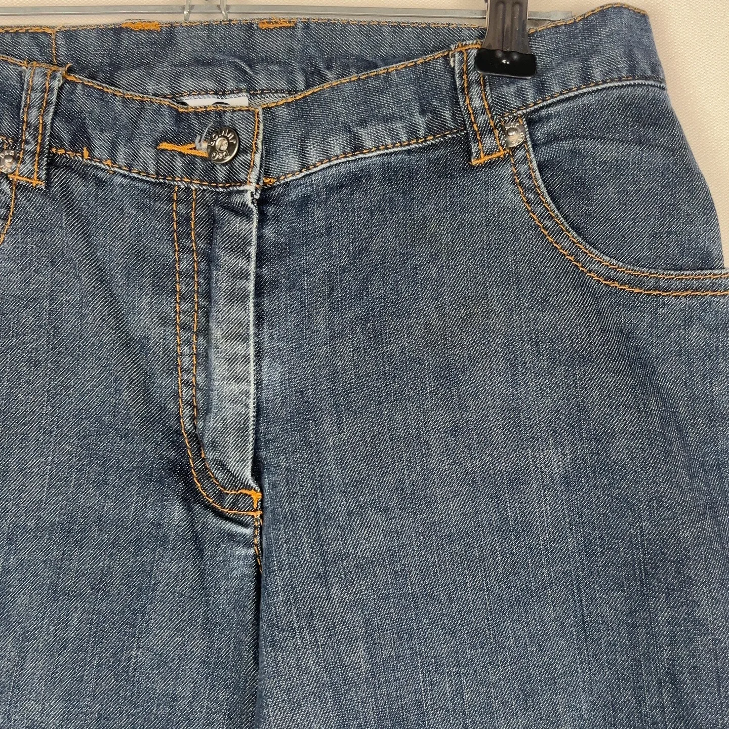 Dolce & Gabbana — Jeans gamba dritta con tasche laterali blu — 2