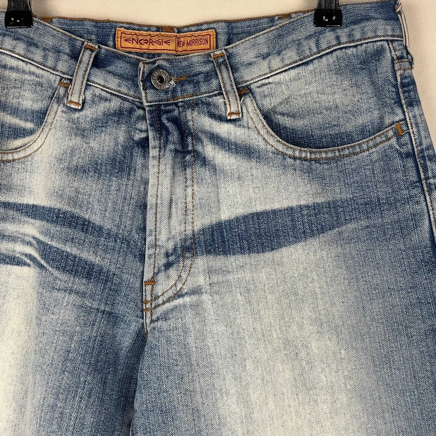 ENERGIE — Jeans bootcut con tasche posteriori blu — 2