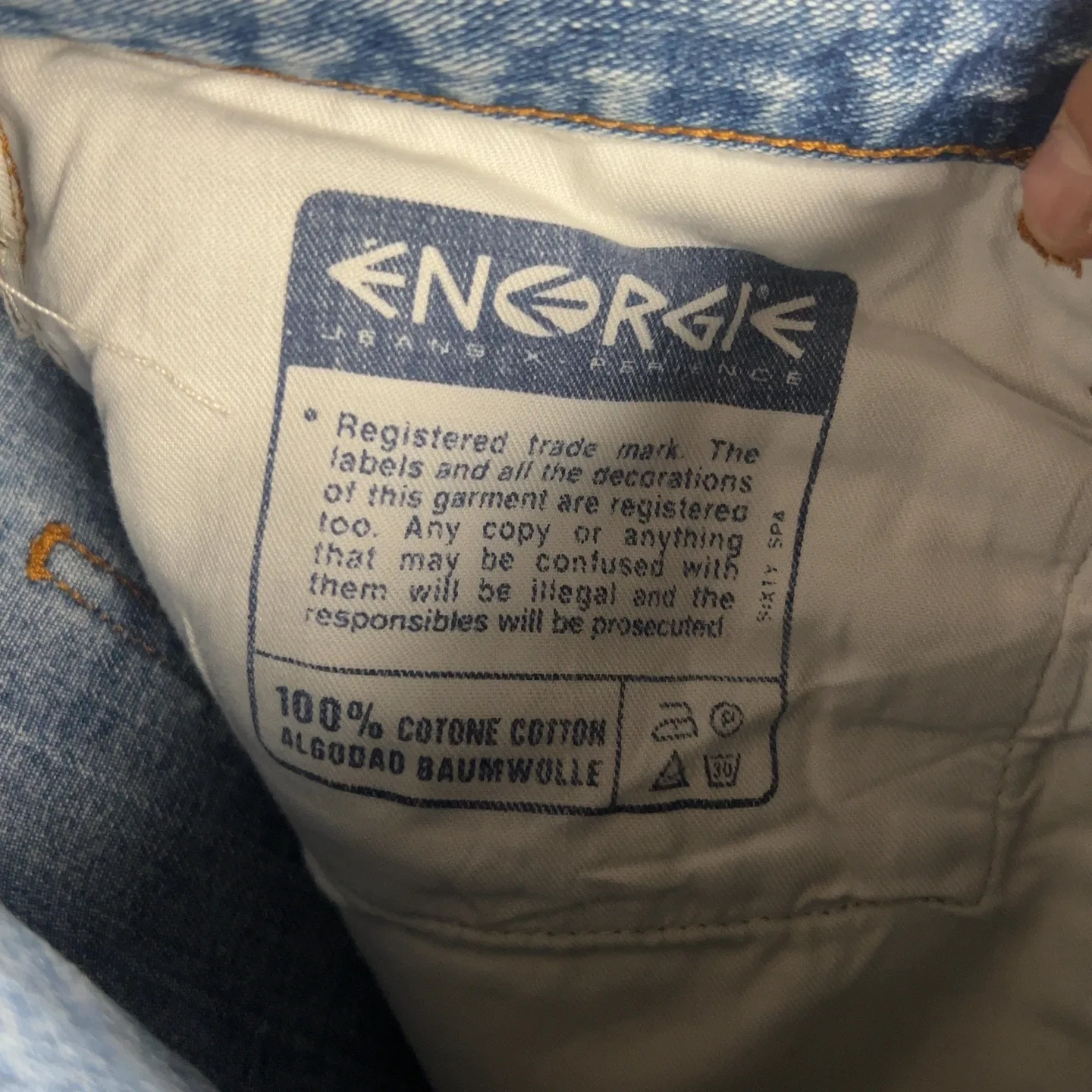 ENERGIE — Jeans bootcut con tasche posteriori blu — 5