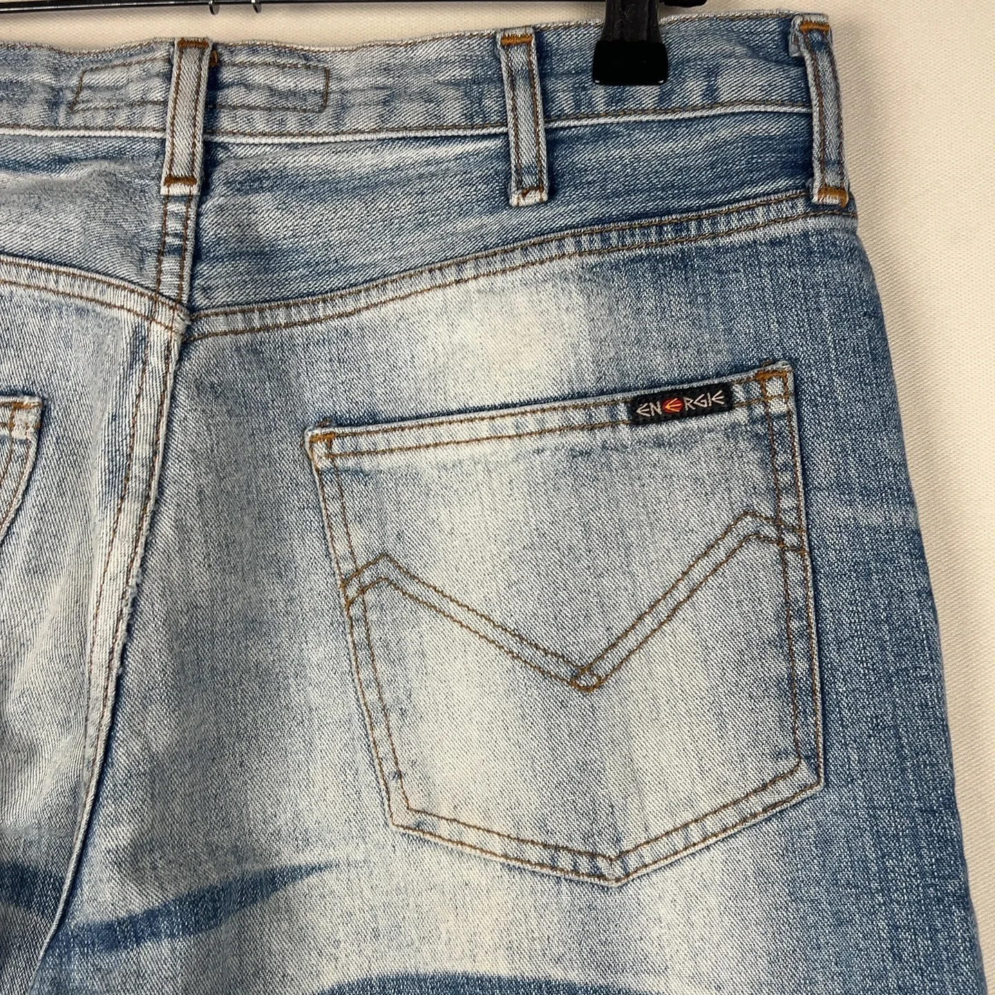 ENERGIE — Jeans bootcut con tasche posteriori blu — 7
