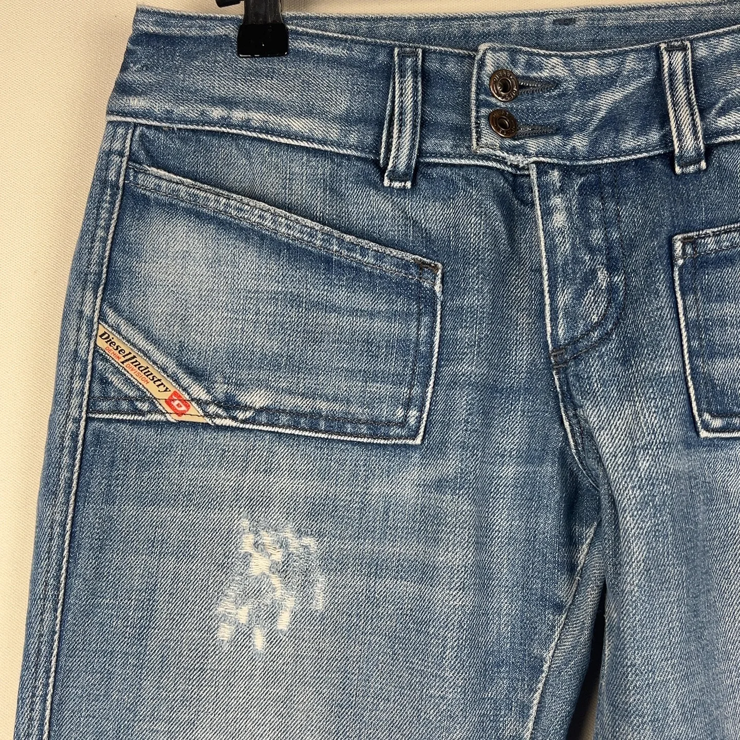 DIESEL — Jeans a gamba bootcut blu