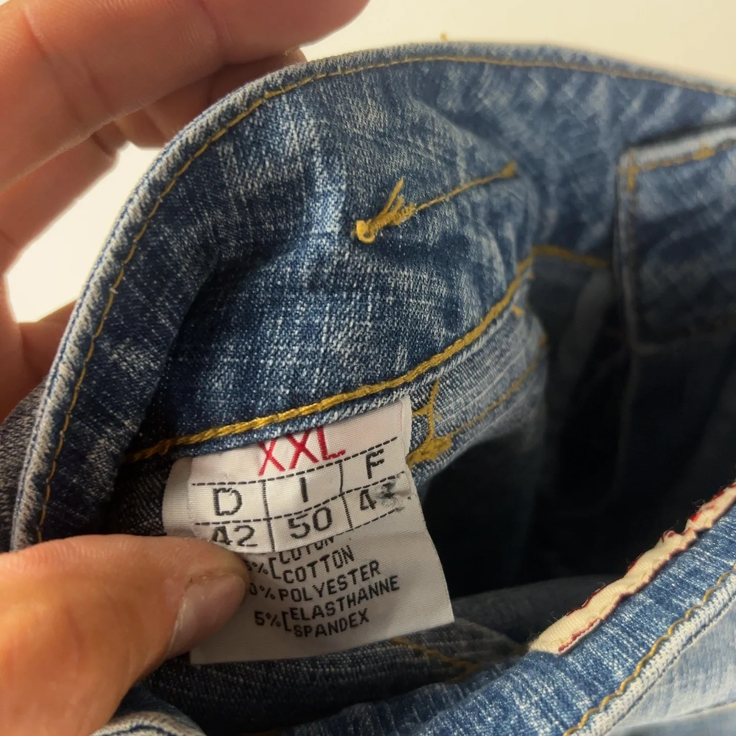 N·FAYE — Jeans gamba dritta con tasche laterali blu — 6
