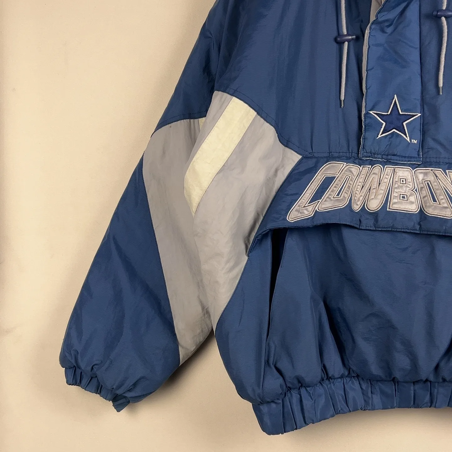 STARTER — Giacca a vento collo V zip blu — 5