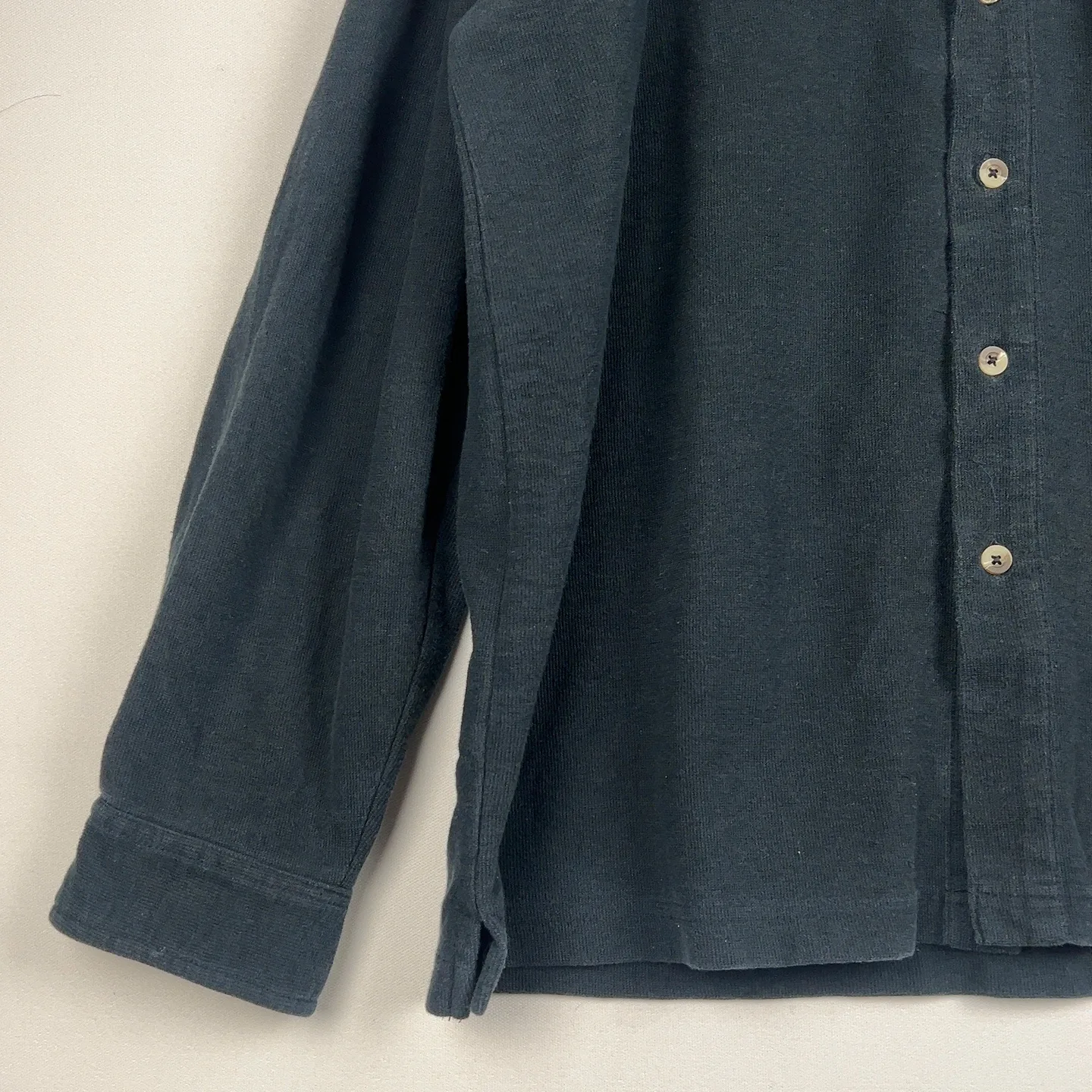 Marlboro — Camicia collo a punta con tasche blu — 5