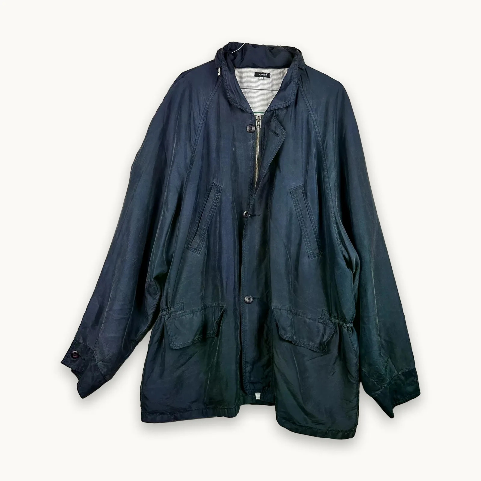 Stazione di Posta — Giacca windbreaker blu