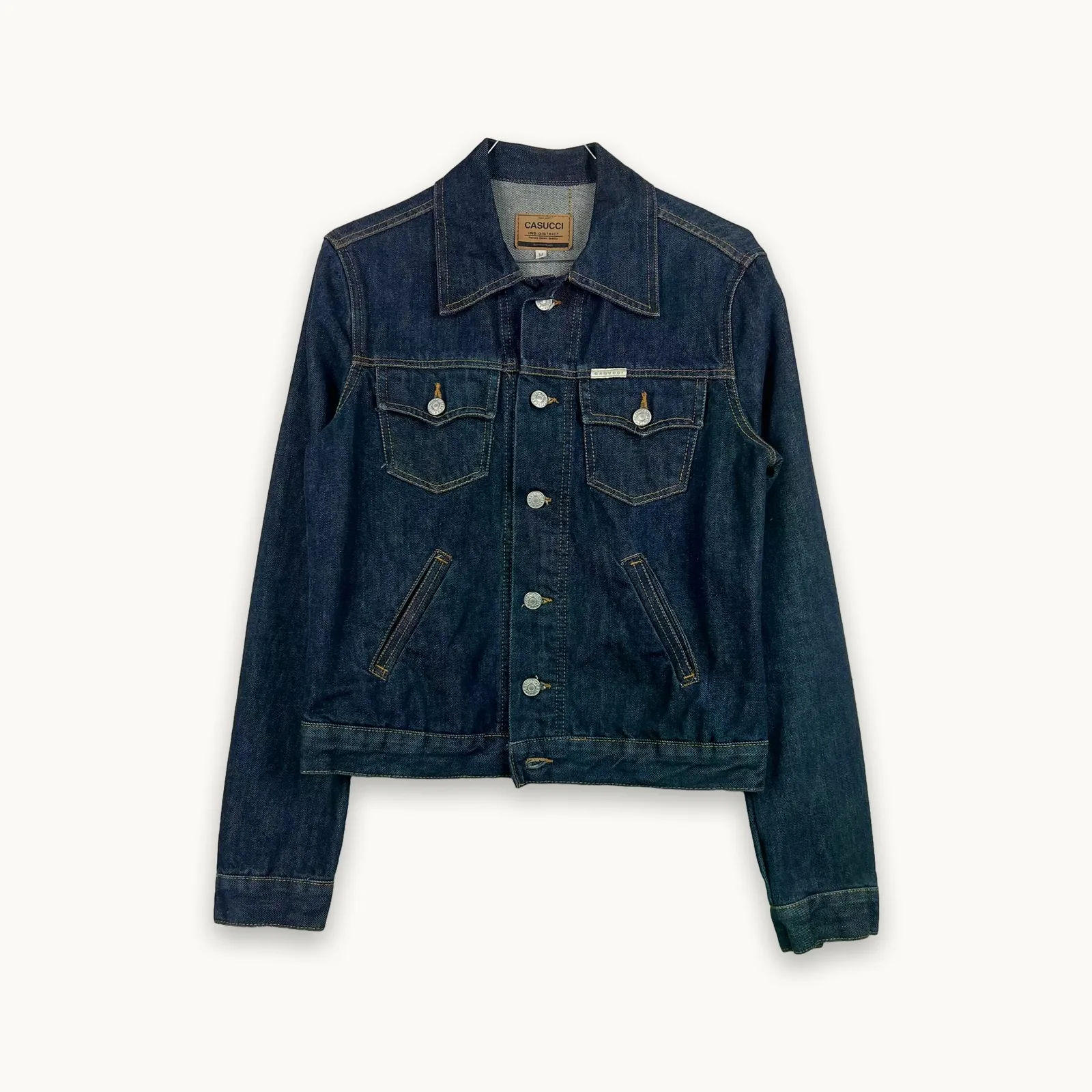 Casucci — Giacca denim anni 2000 blu