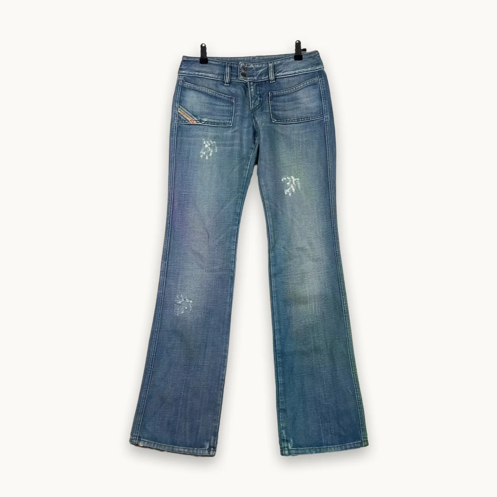 DIESEL — Jeans a gamba bootcut blu
