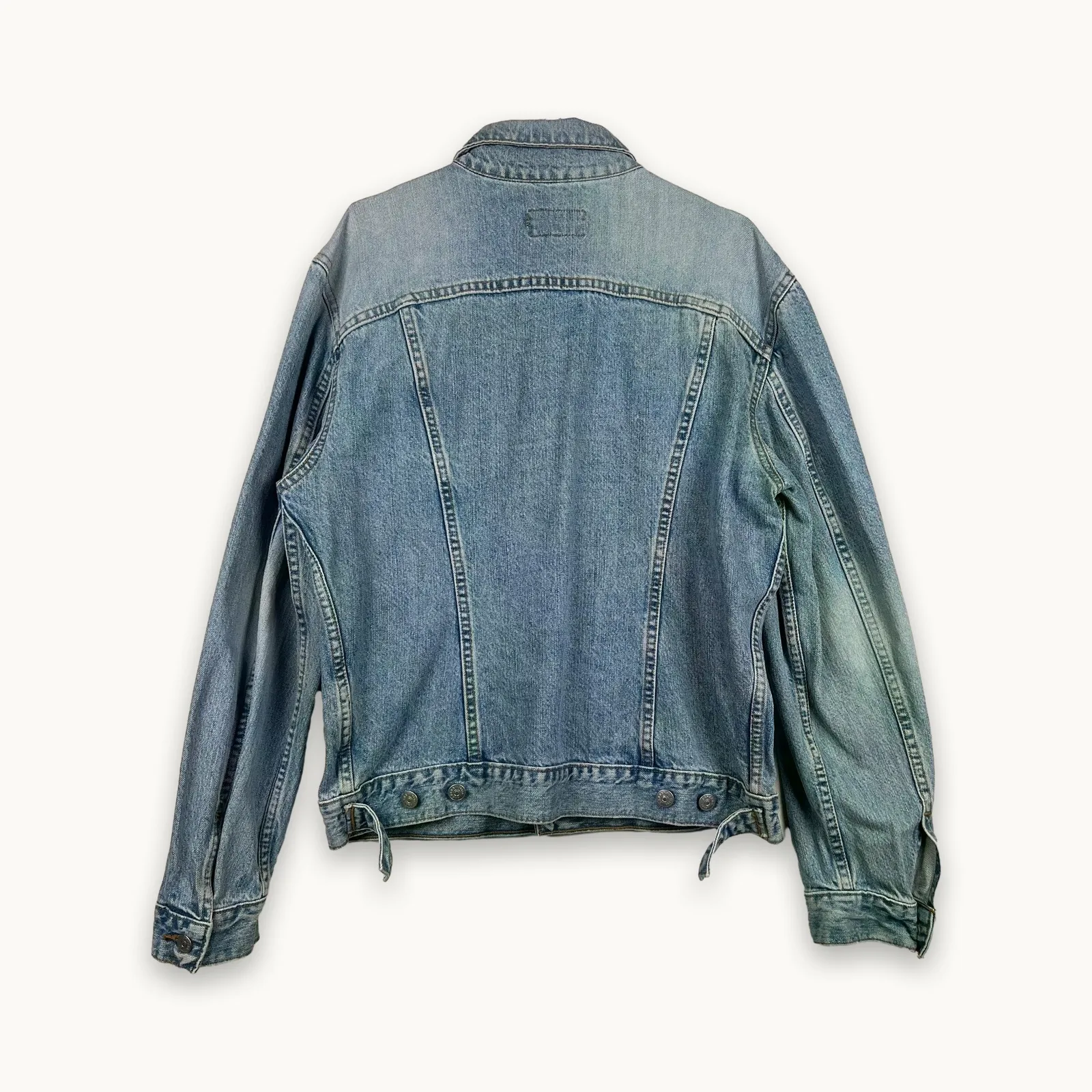 Carrera — 90s light blue denim jacket — 4