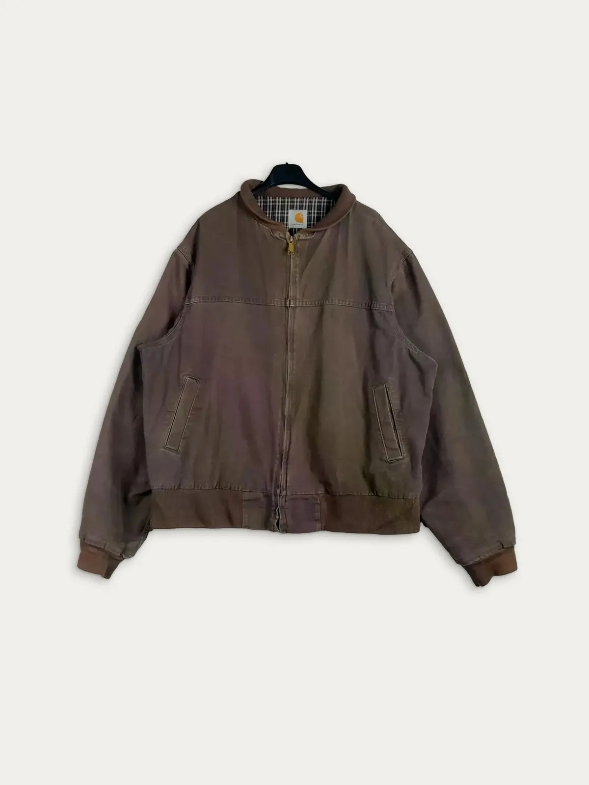 Carhartt Plainsman Jacket brown with hood