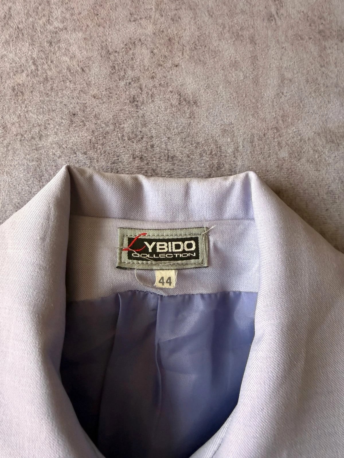 Lybido — Giacca elegante anni 2000 viola con dettagli in metallo — 3