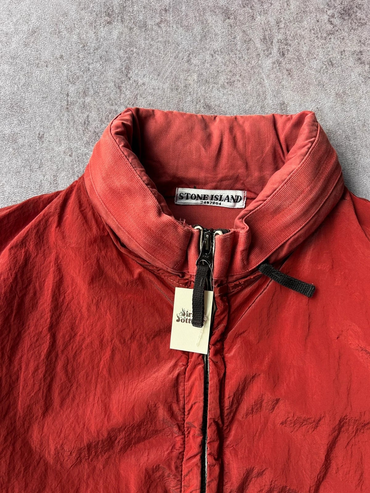 Stone Island — Giacca bomber in nylon rosso 2012 — 6