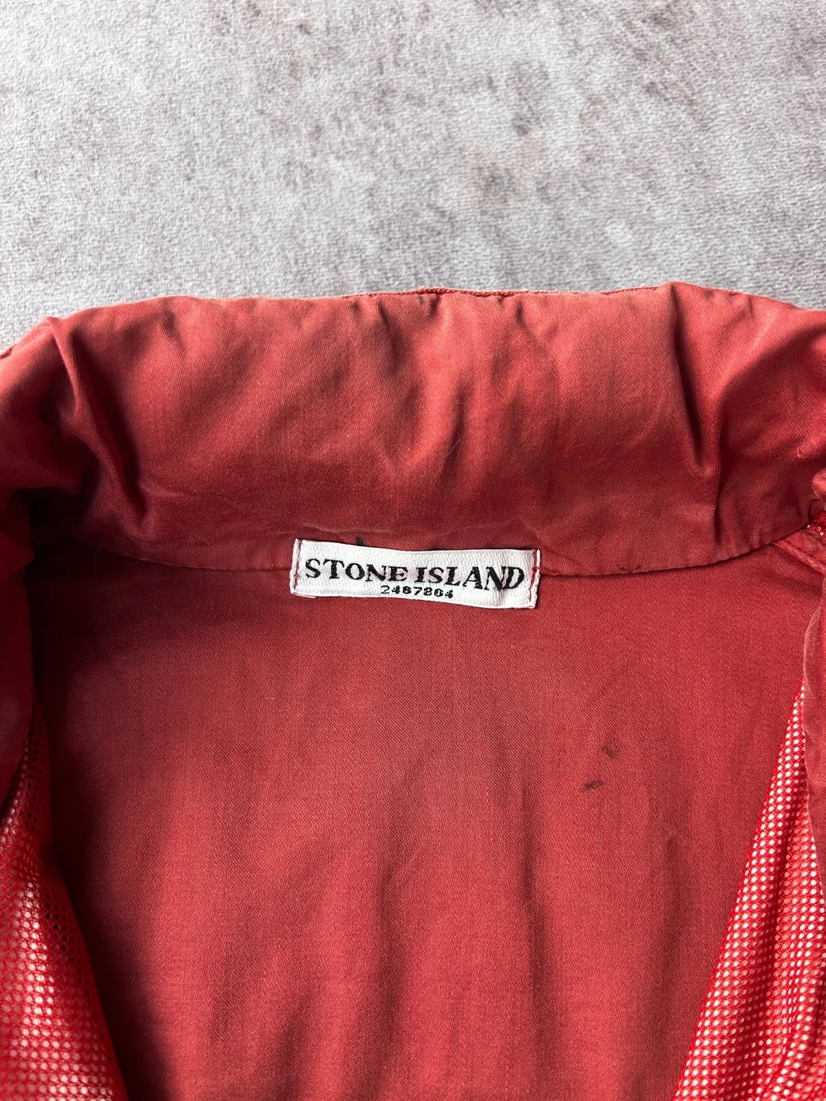 Stone Island — Giacca bomber in nylon rosso 2012 — 8