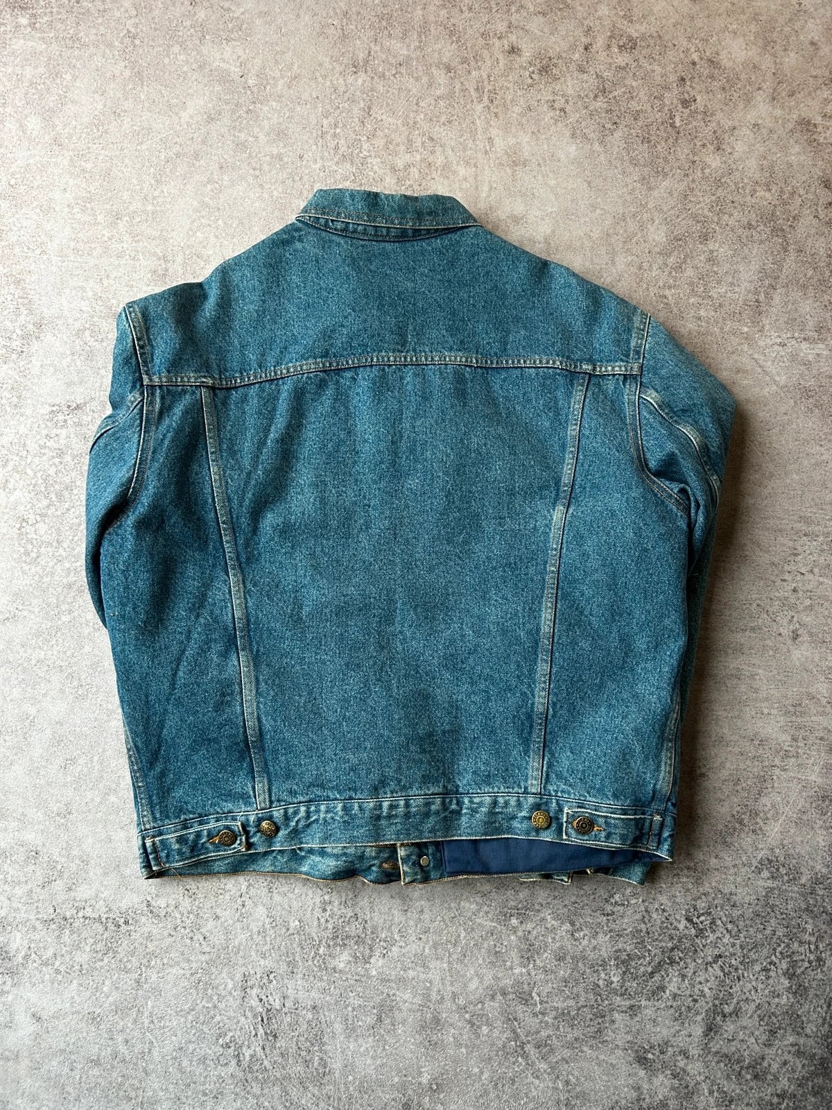 Denim — Giacca denim anni 90 blu chiaro — 9