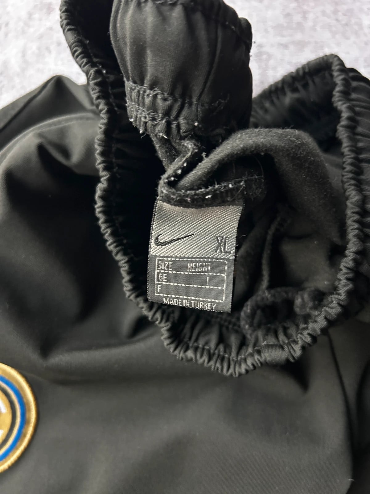 Nike — Pantaloni tuta Inter anni 2000 verde scuro
