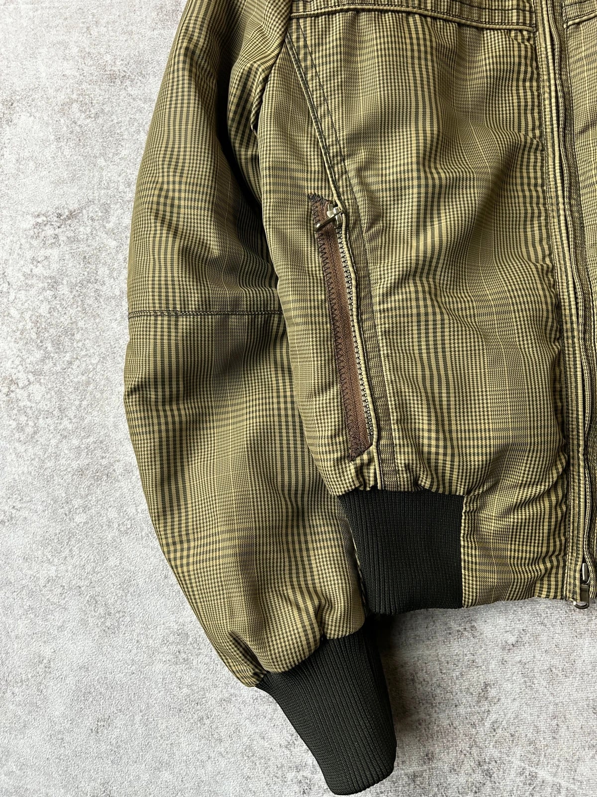 Peuterey — Giacca bomber anni 2000 verde oliva — 6