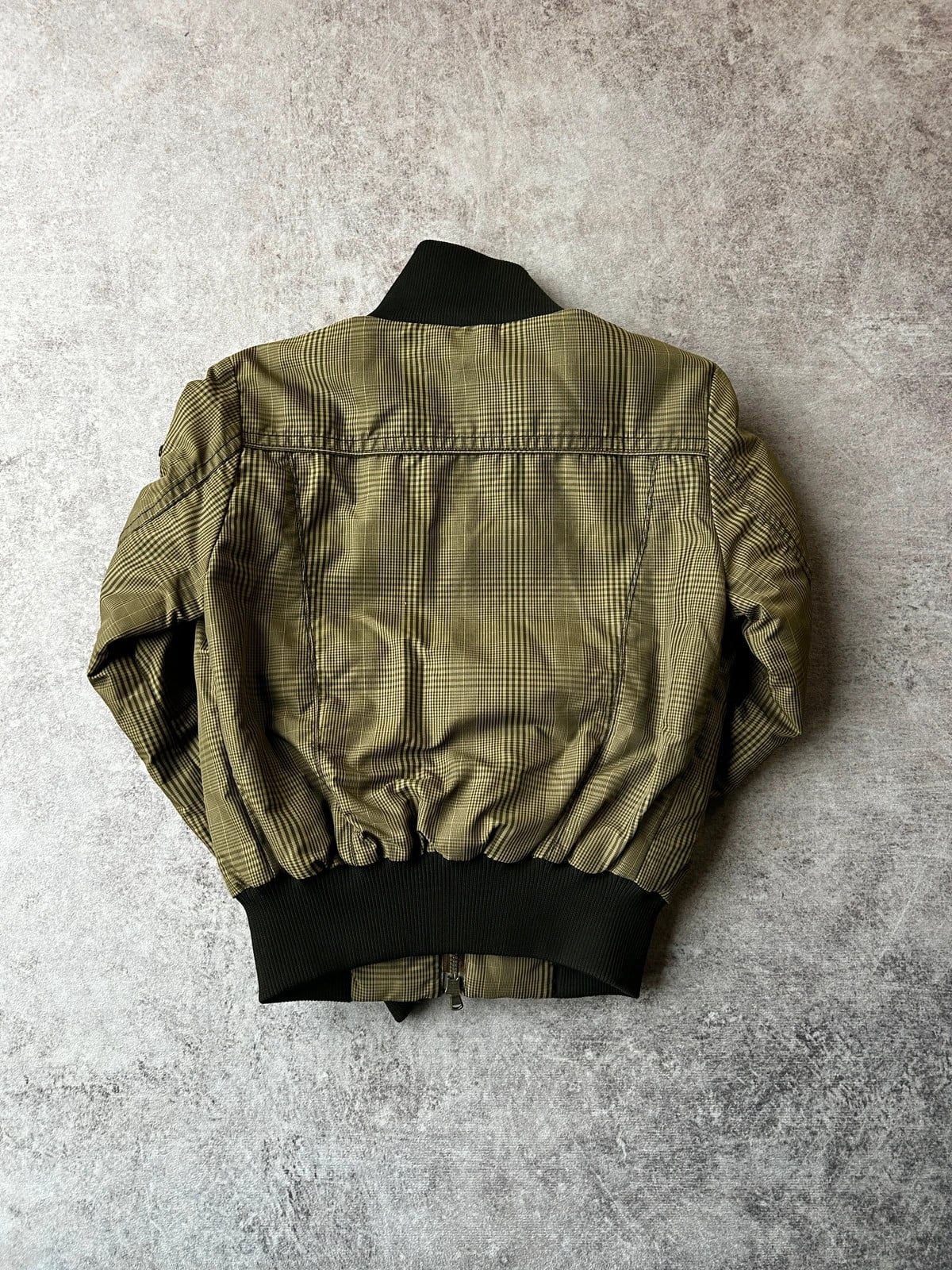 Peuterey — Giacca bomber anni 2000 verde oliva — 11