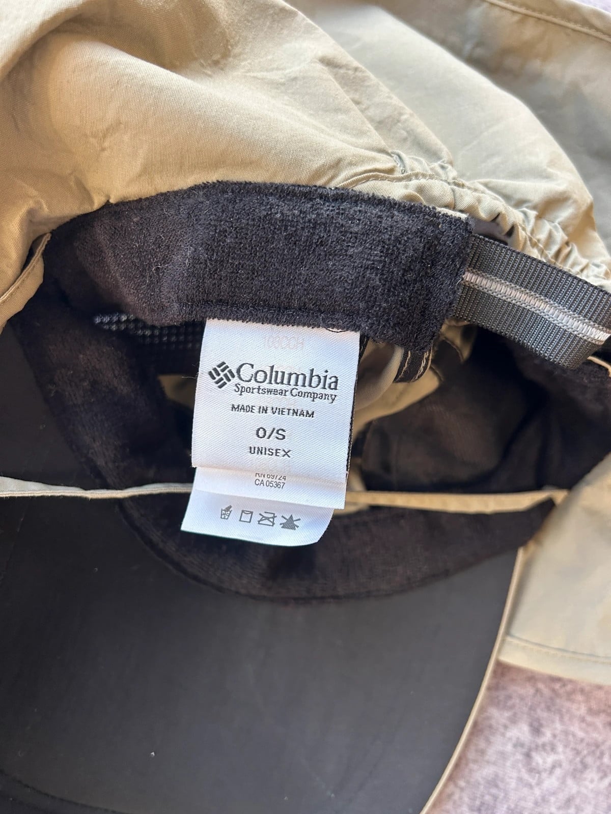 Columbia — Cappello da safari unisex anni recenti beige — 7