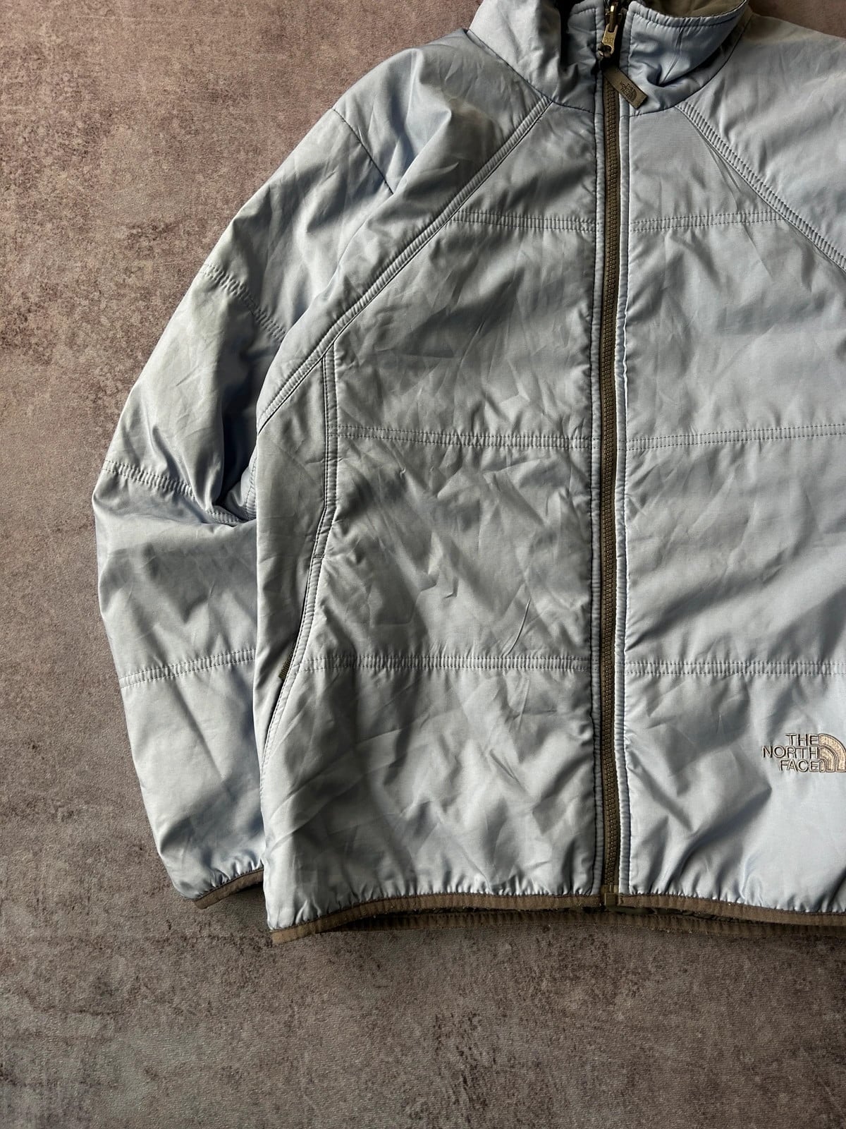 The North Face — Giacca leggera anni 2000 azzurra — 2