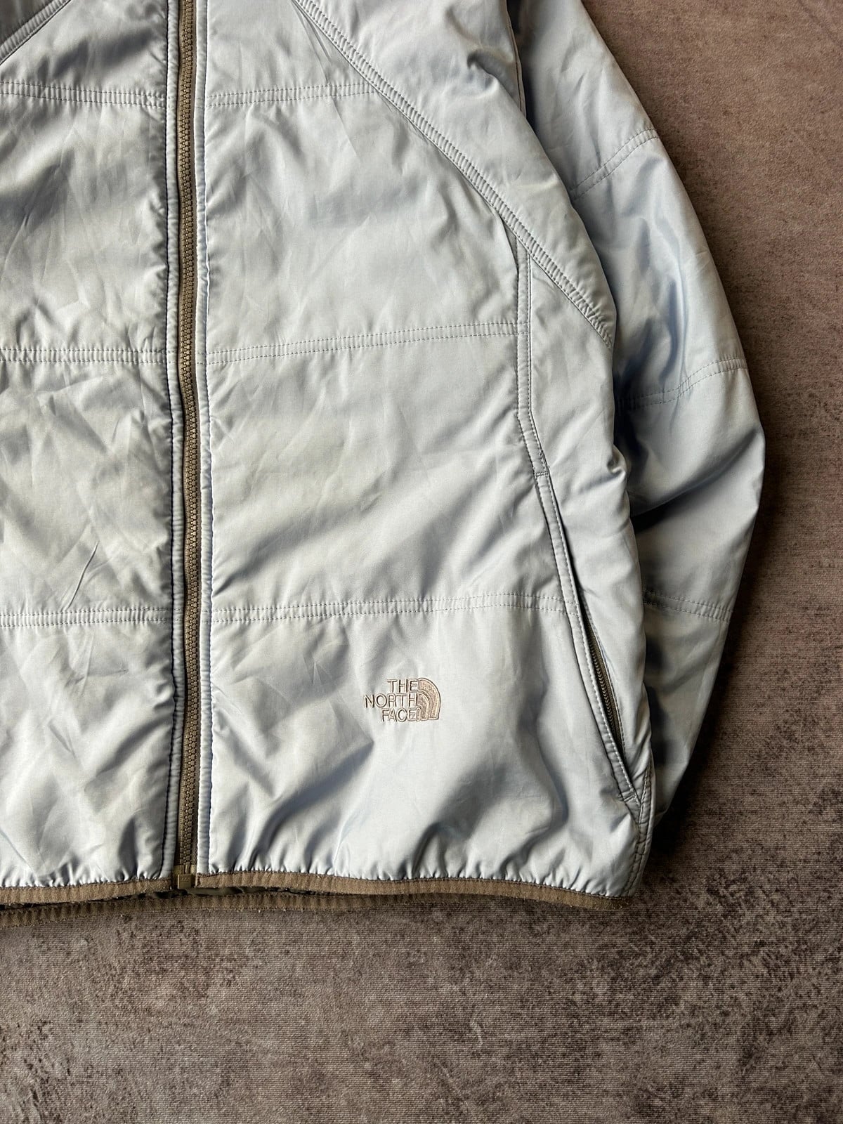 The North Face — Giacca leggera anni 2000 azzurra — 3