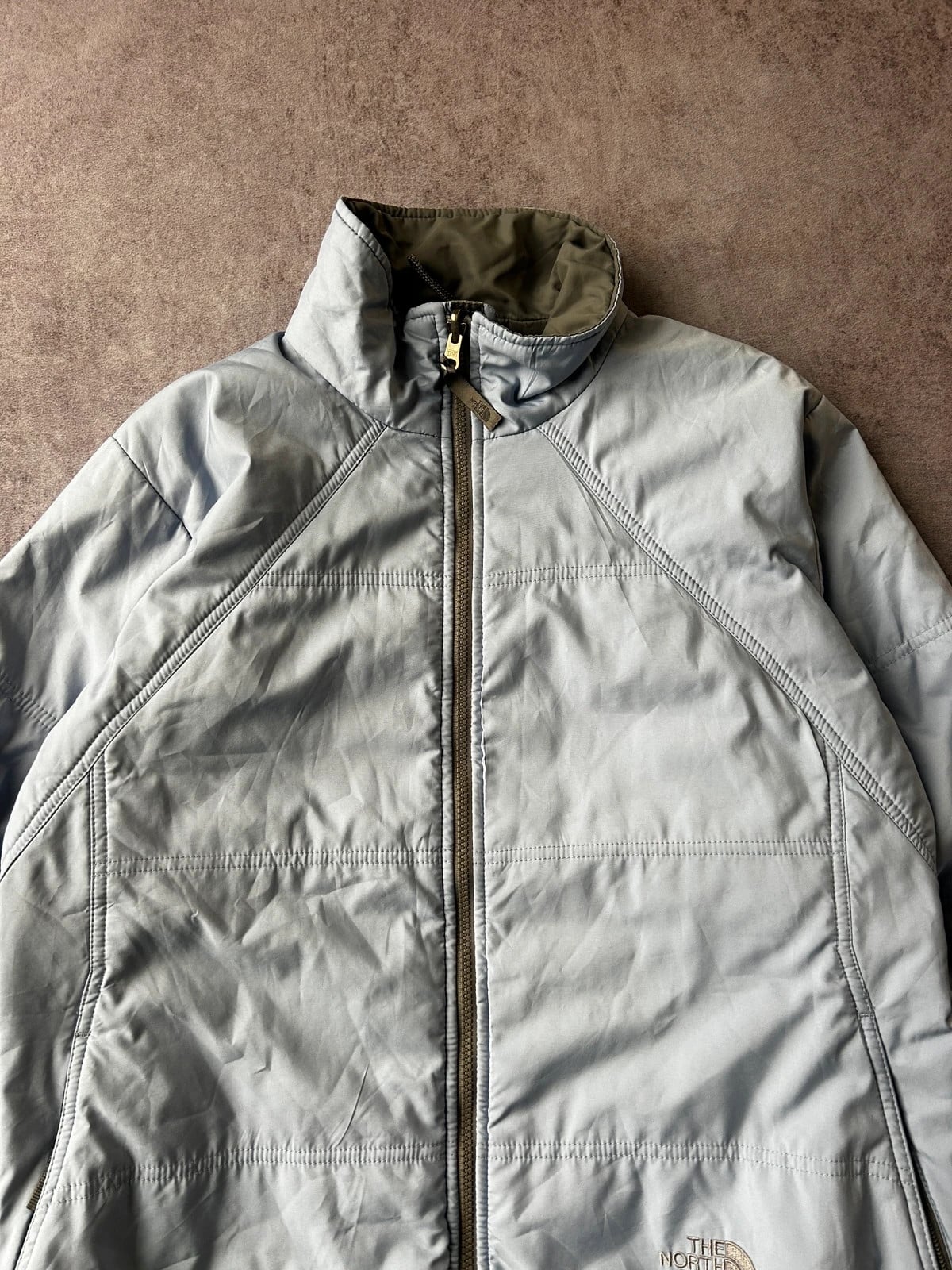 The North Face — Giacca leggera anni 2000 azzurra — 4