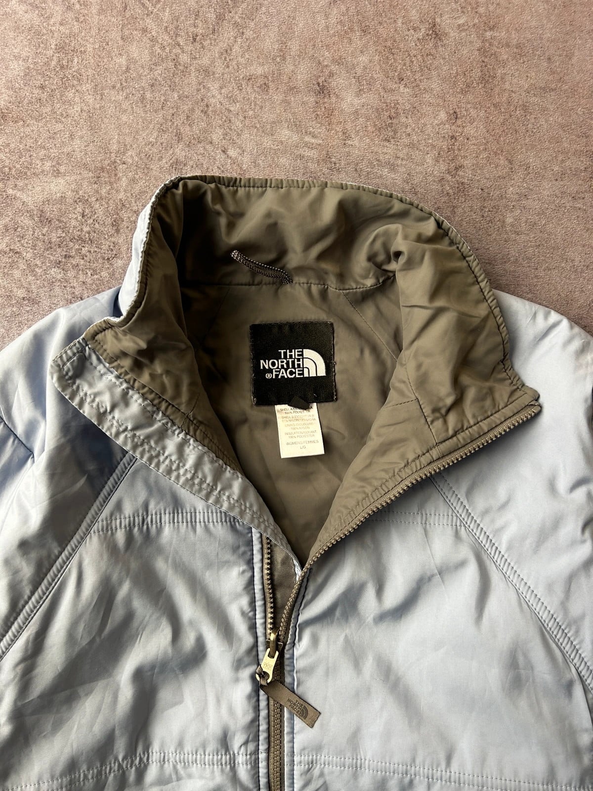 The North Face — Giacca leggera anni 2000 azzurra — 5