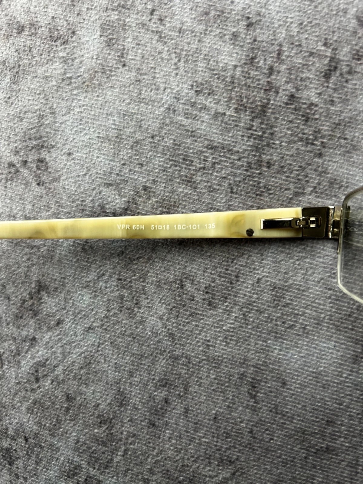Prada — Occhiali da vista rimless anni 2000 havana — 6