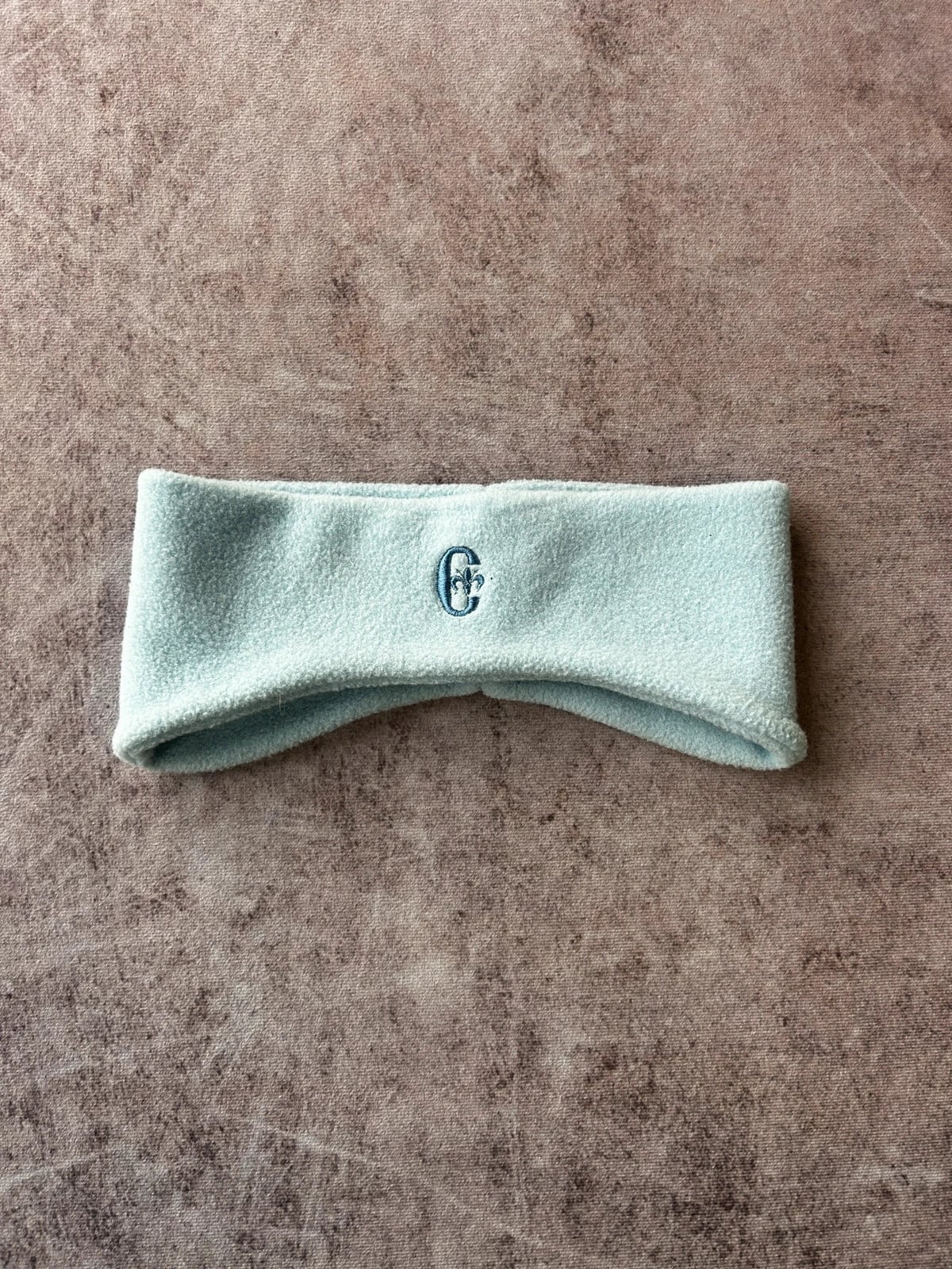 Conte of Florence — Fascia in pile anni 90 azzurro