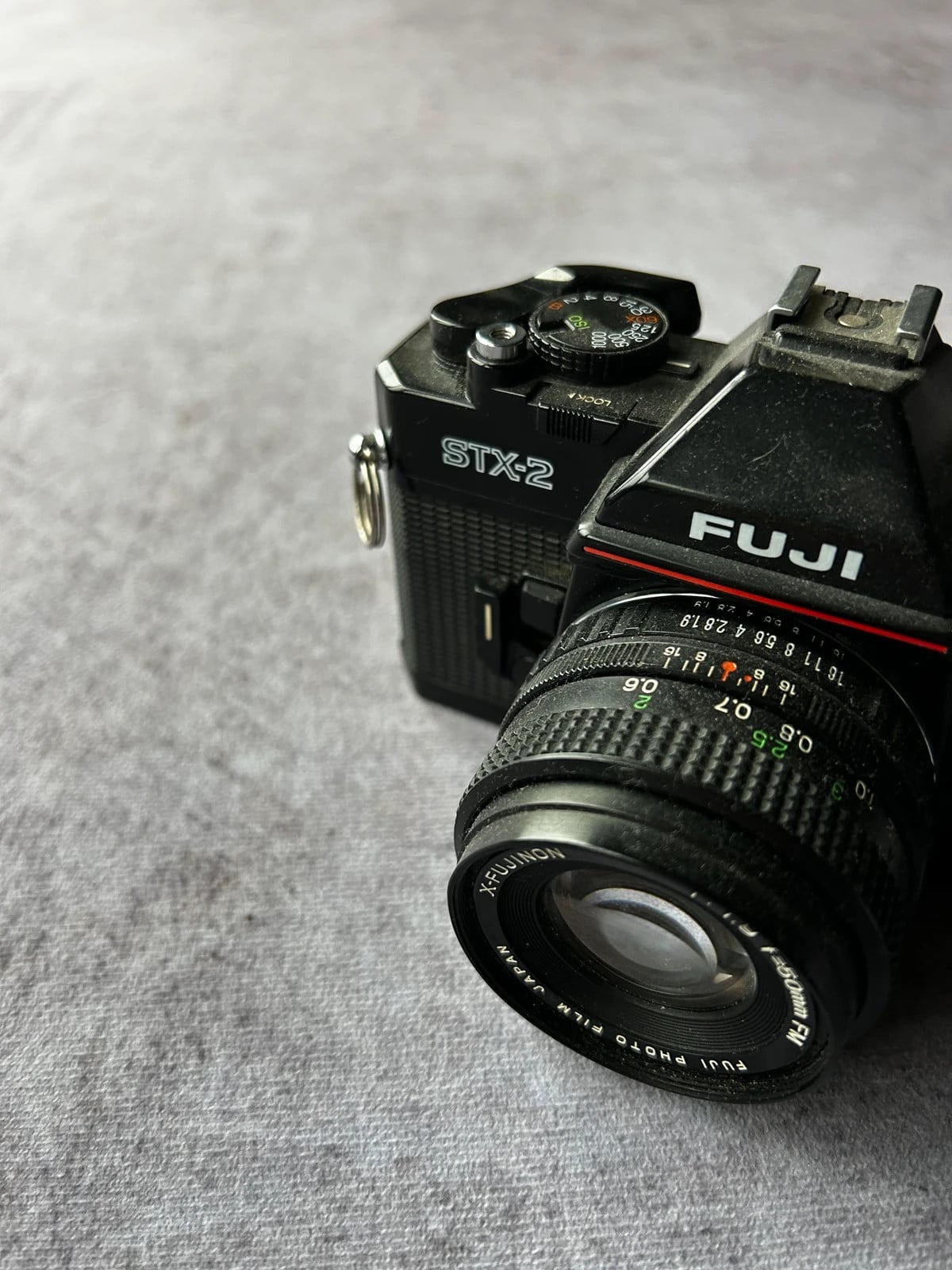 FUJIFILM — Fotocamera STX-2 anni 80 nera — 4