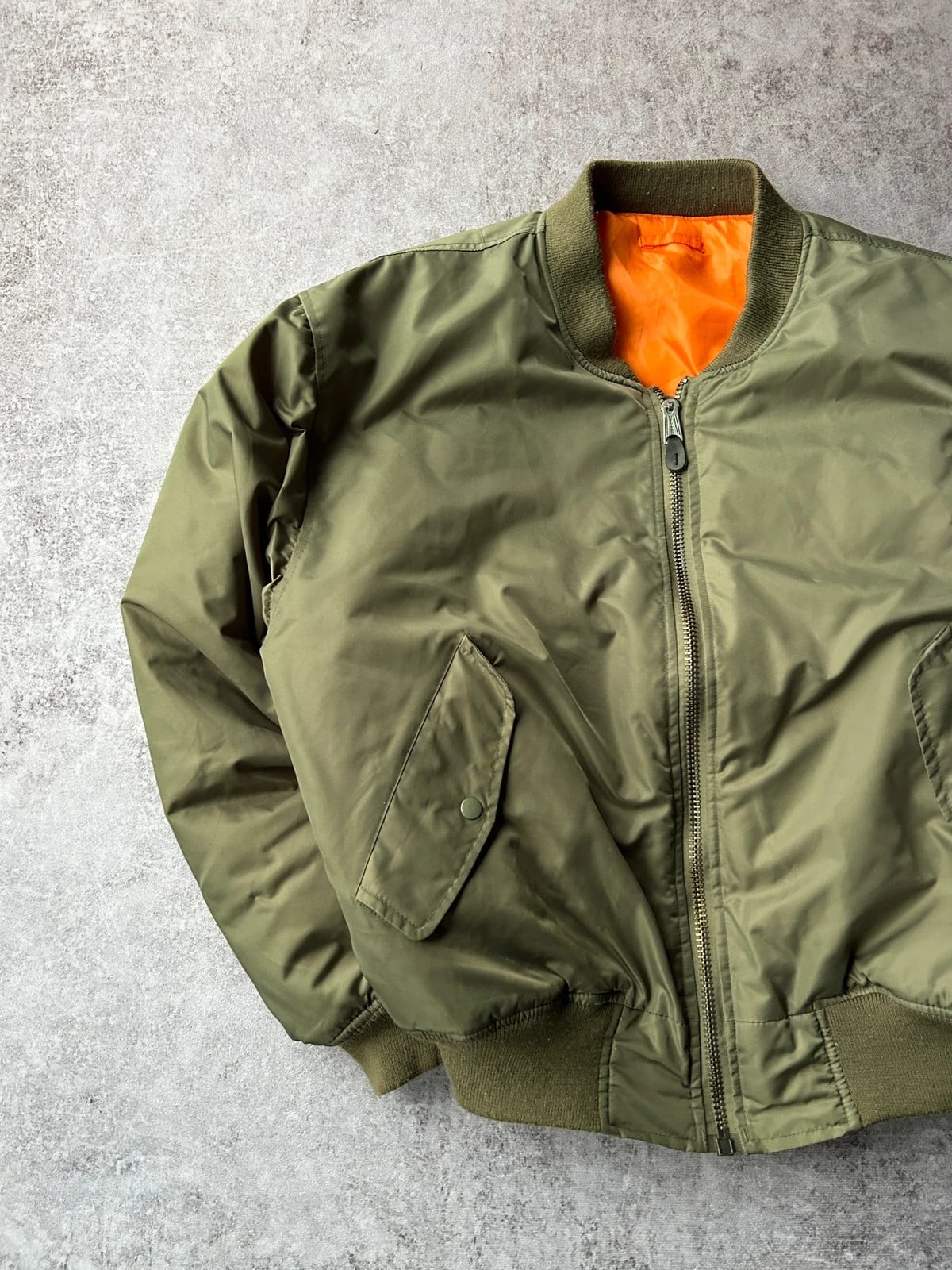 Aeronautica Militare — Bomber MA-1 anni 2000 verde militare — 2