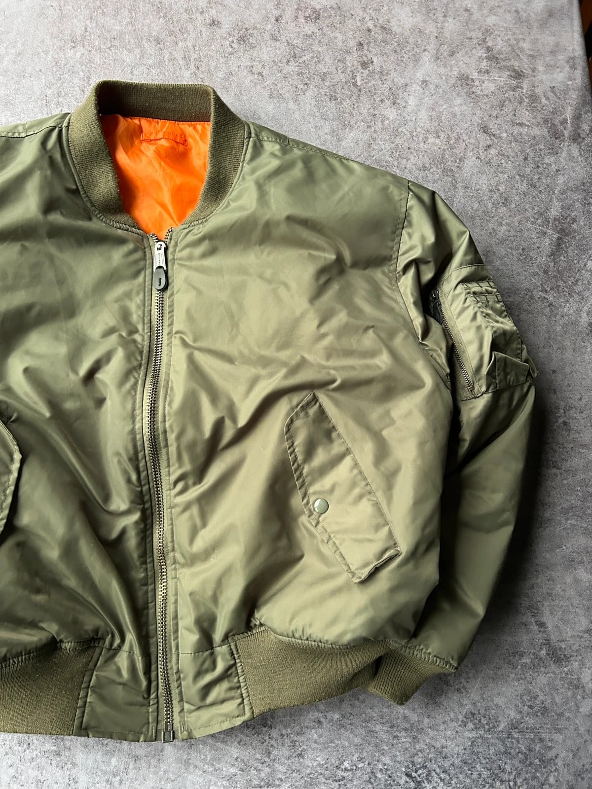 Aeronautica Militare — Bomber MA-1 anni 2000 verde militare — 3