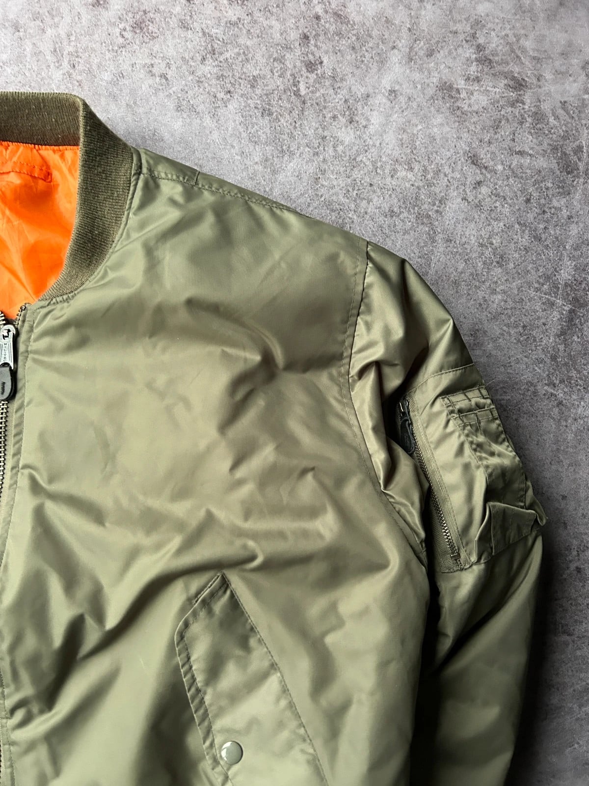 Aeronautica Militare — Bomber MA-1 anni 2000 verde militare — 4