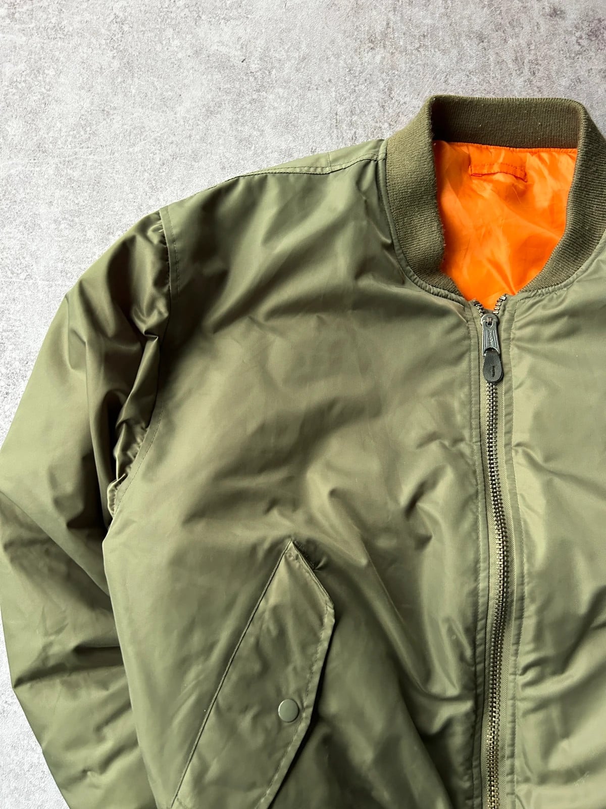 Aeronautica Militare — Bomber MA-1 anni 2000 verde militare — 5